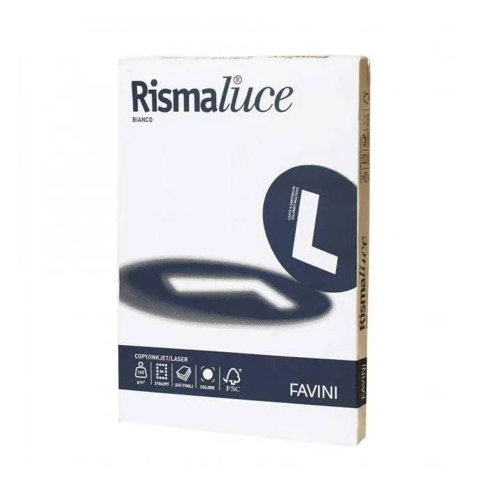 Carta fotocopie risma luce favini - 300 ff bianchi 100g a4
