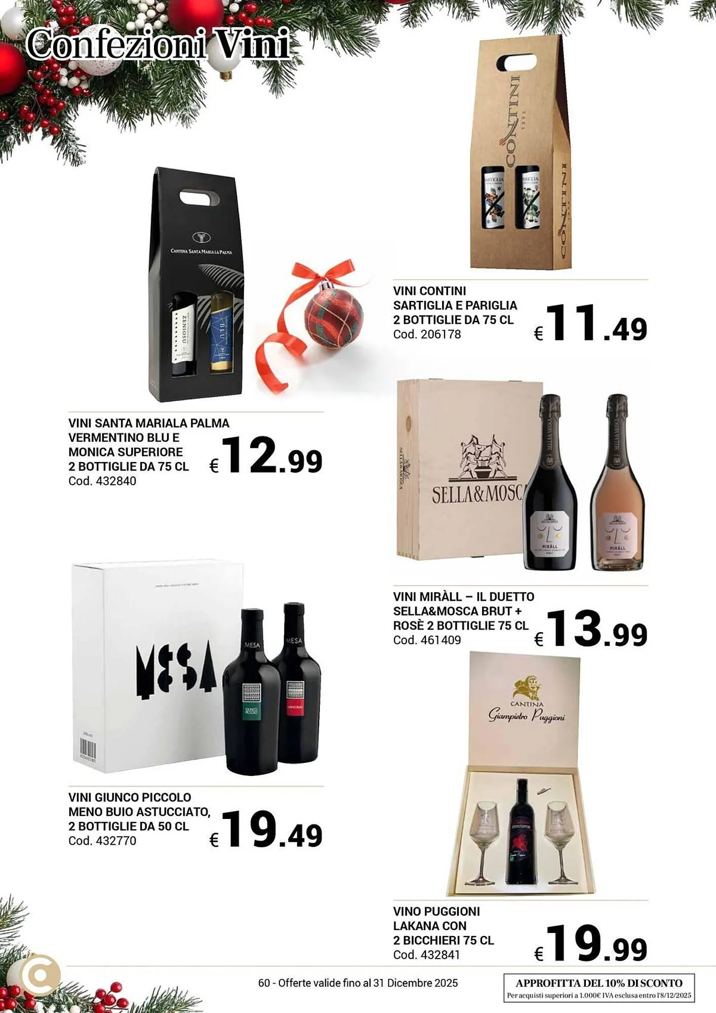 Volantino Centro Cash da 23 ottobre a 31 dicembre di 2025 - Pagina del volantino 60