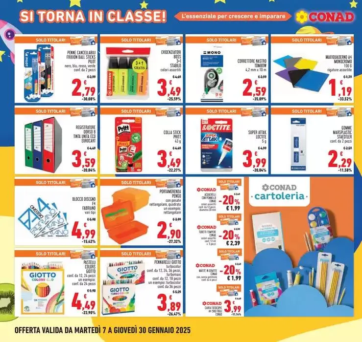 Speciale Conad da 7 gennaio a 15 gennaio di 2025 - Pagina del volantino 24
