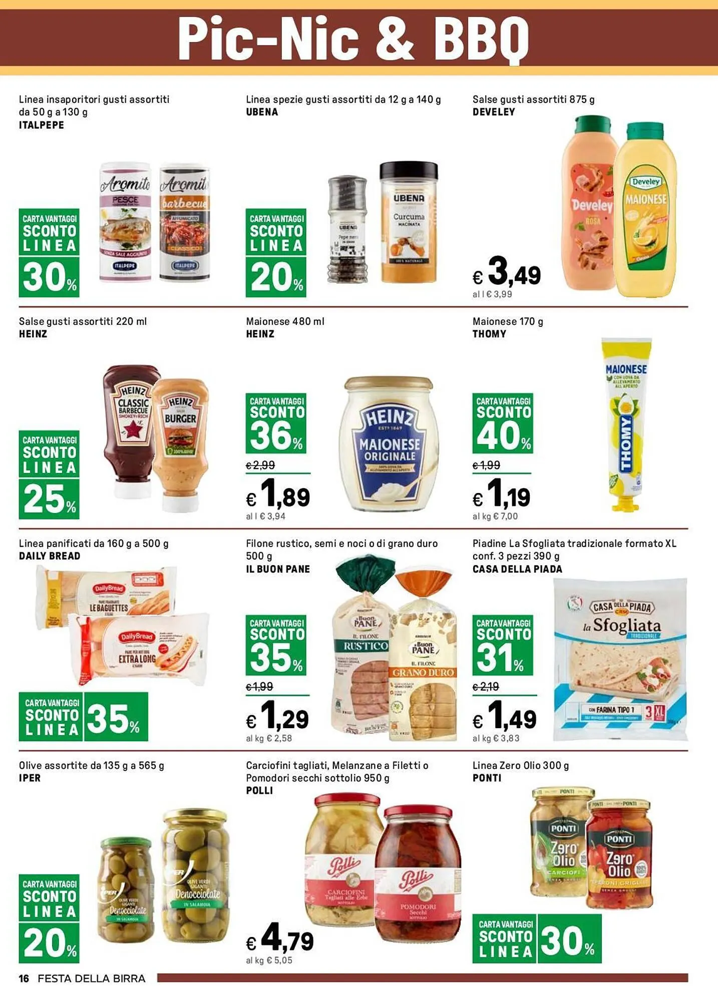 Volantino Iper La Grande da 28 luglio a 17 agosto di 2025 - Pagina del volantino 16
