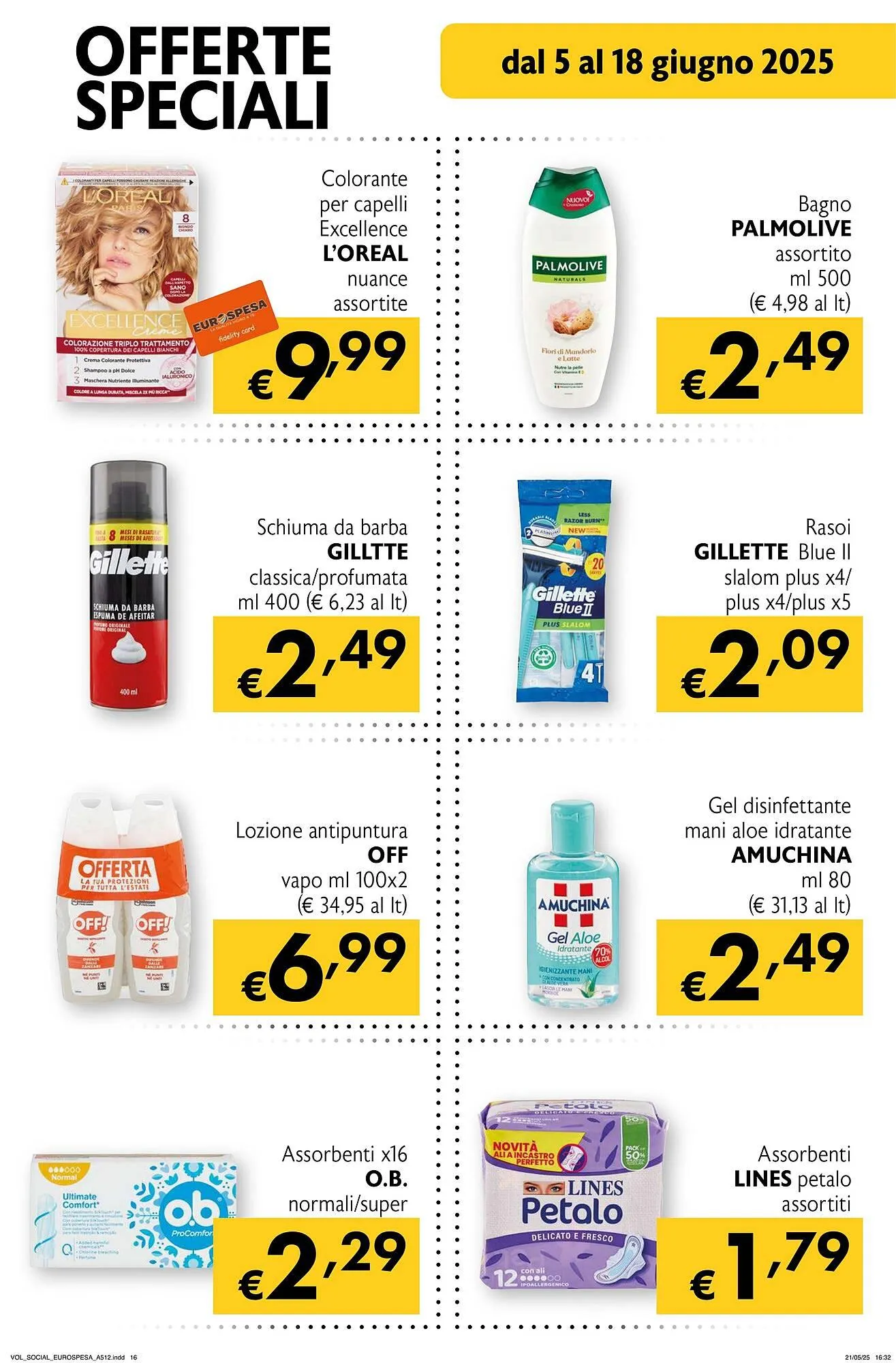 Volantino Eurospesa da 5 giugno a 18 giugno di 2025 - Pagina del volantino 16