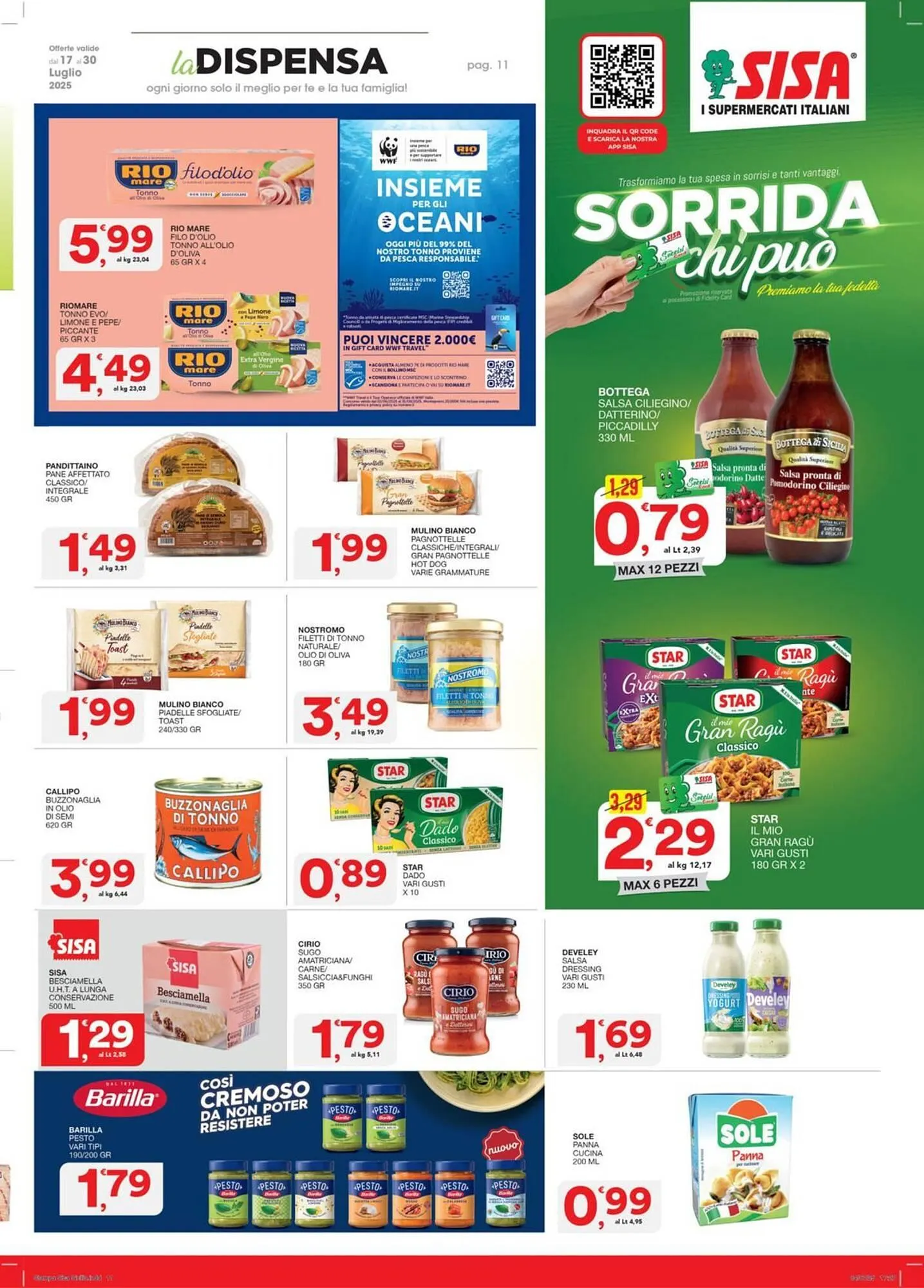 Volantino Sisa da 17 luglio a 30 luglio di 2025 - Pagina del volantino 11
