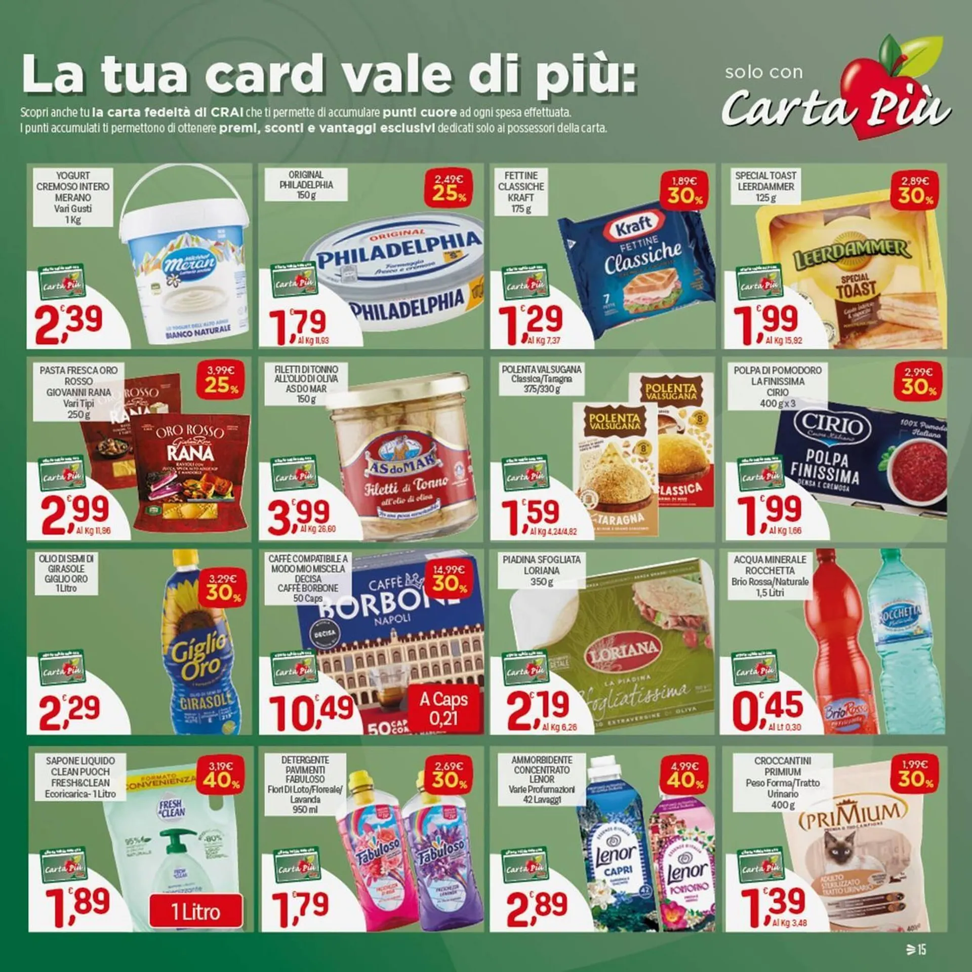 Volantino Crai da 4 dicembre a 14 dicembre di 2025 - Pagina del volantino 15