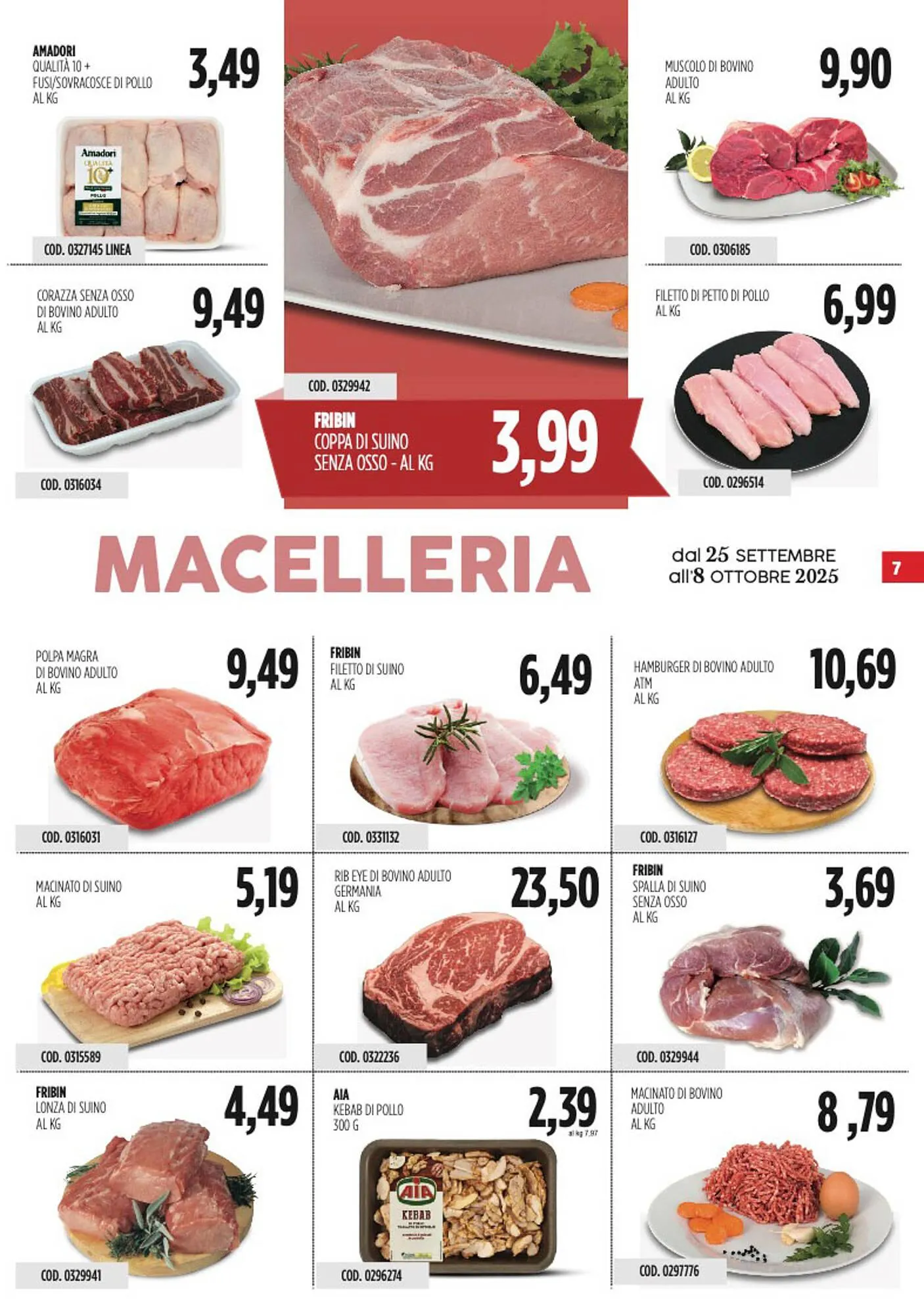 Volantino Carico Cash & Carry da 25 settembre a 8 ottobre di 2025 - Pagina del volantino 7