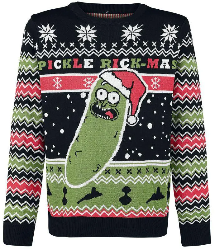 Pickle Rick | Christmas jumper | multicolore | Rick And Morty