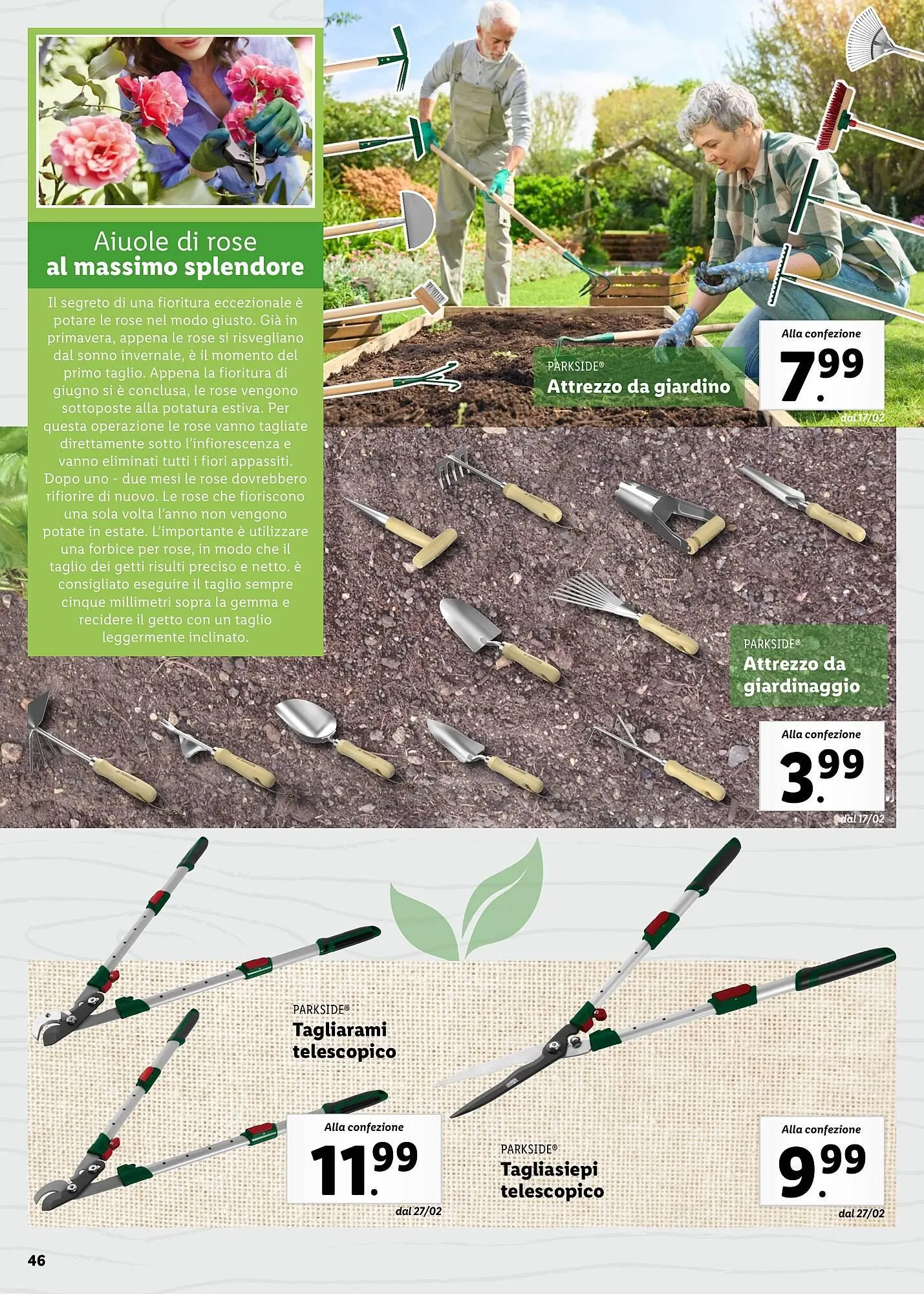 Volantino Lidl da 4 aprile a 31 maggio di 2025 - Pagina del volantino 46