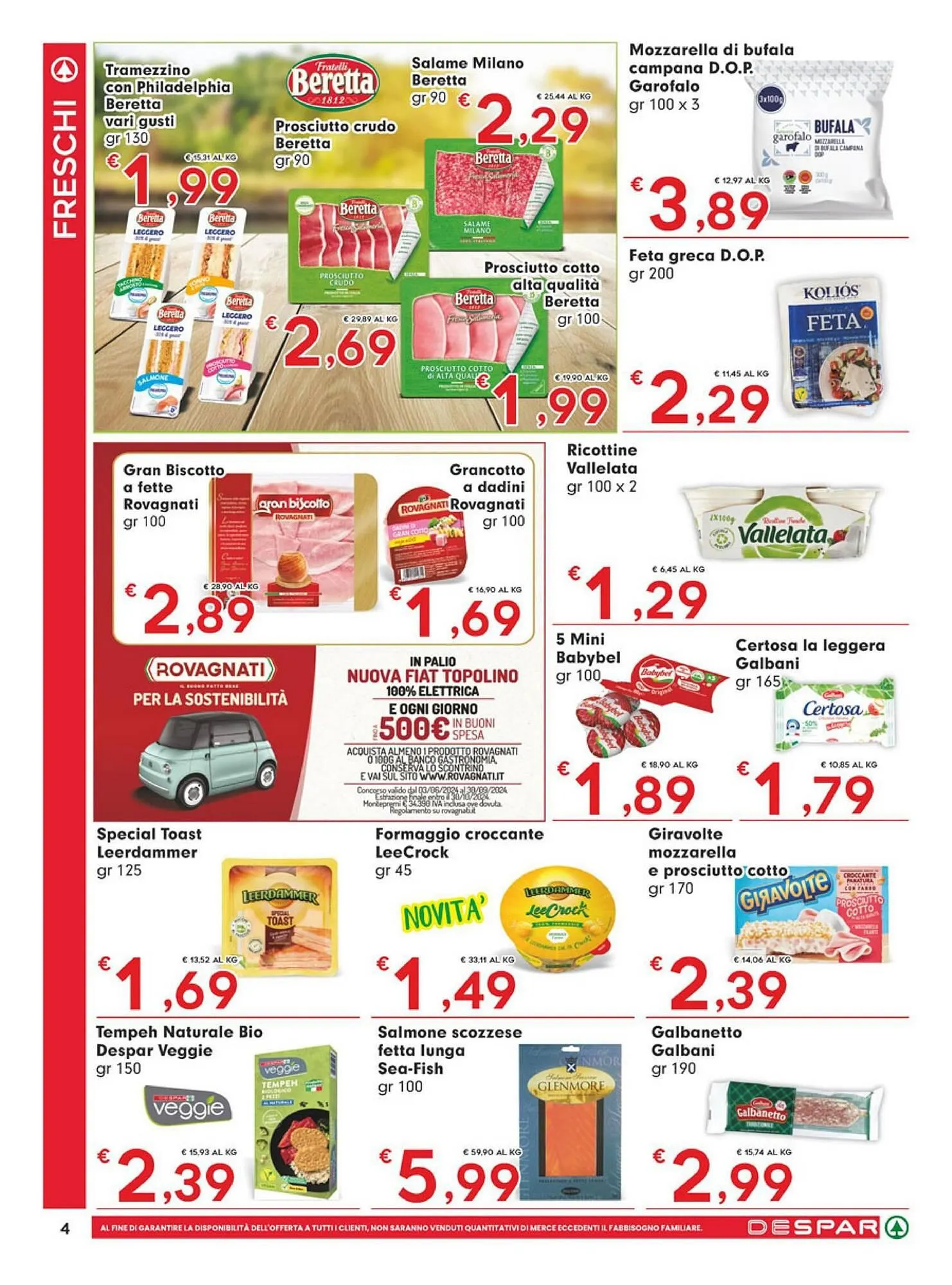 Volantino DeSpar Express da 22 agosto a 4 settembre di 2024 - Pagina del volantino 4