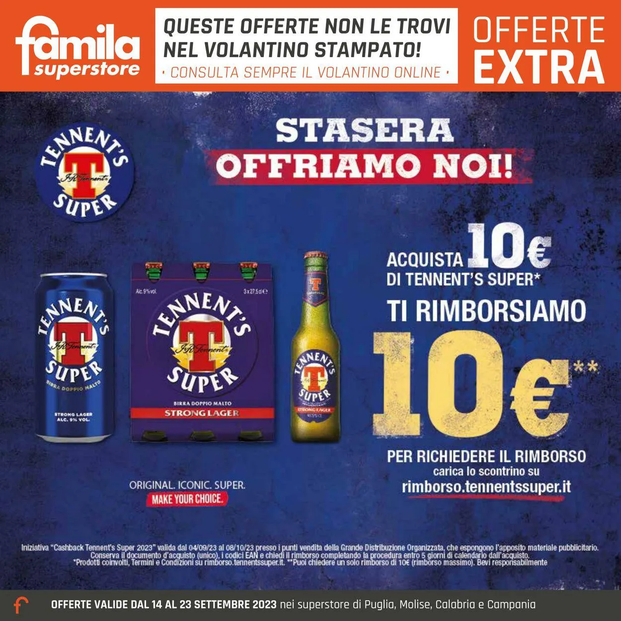 Famila Volantino attuale da 14 settembre a 23 settembre di 2023 - Pagina del volantino 30