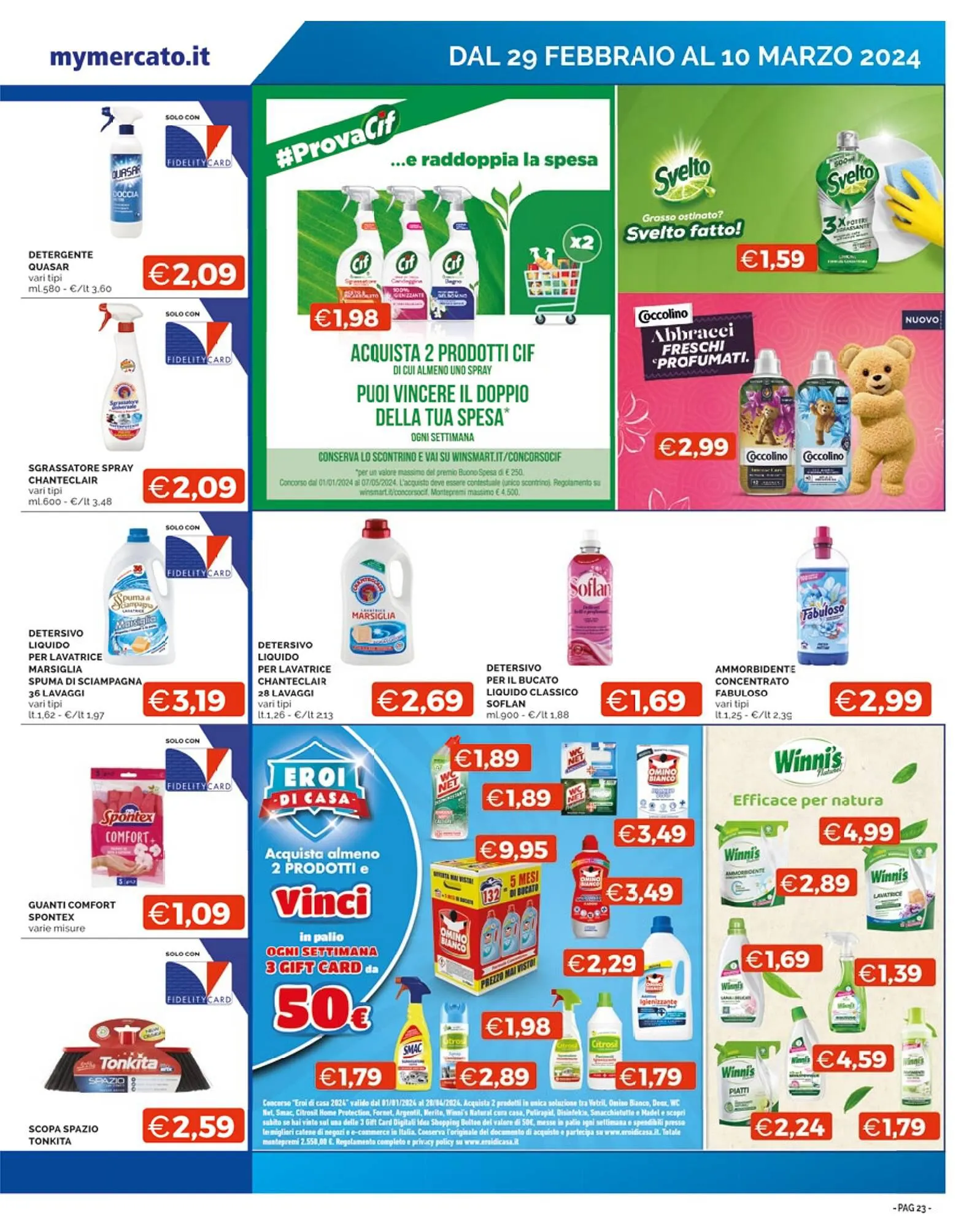 Volantino Mercatò Extra da 29 febbraio a 10 marzo di 2024 - Pagina del volantino 23