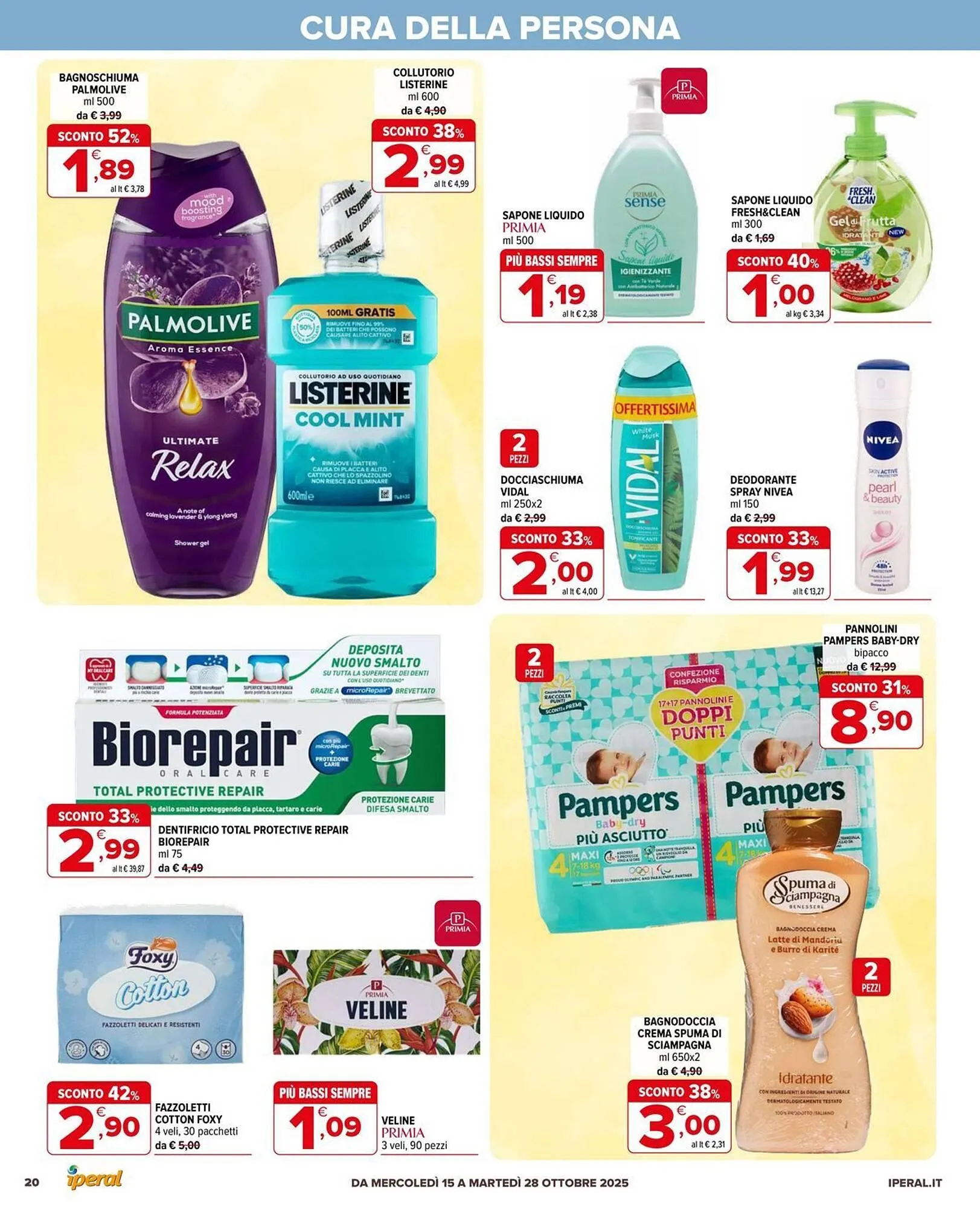 Volantino Iperal da 15 ottobre a 28 ottobre di 2025 - Pagina del volantino 20