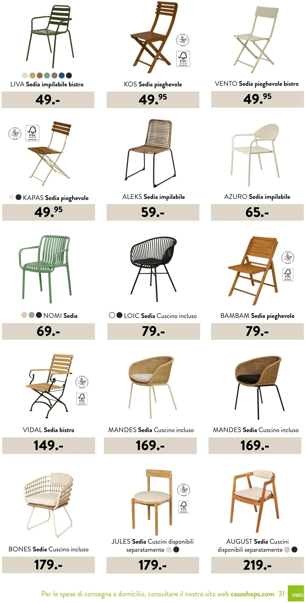 Casa Volantino attuale da 3 marzo a 17 marzo di 2025 - Pagina del volantino 31