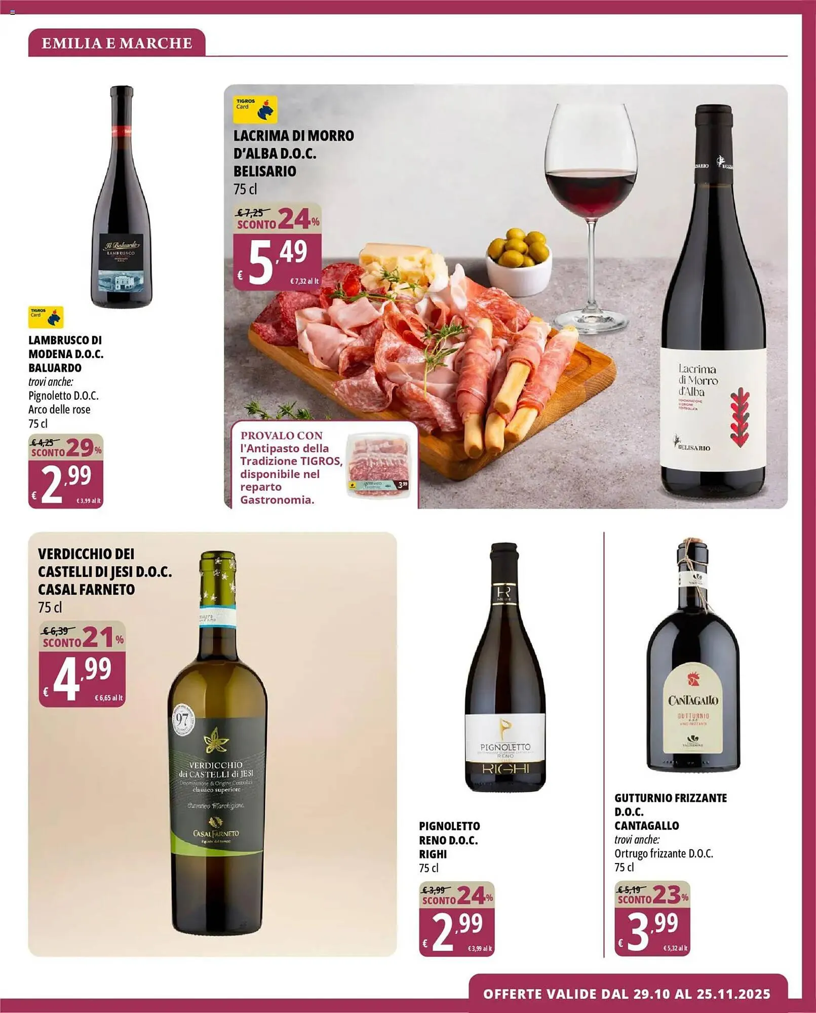 Volantino Tigros da 29 ottobre a 25 novembre di 2025 - Pagina del volantino 7