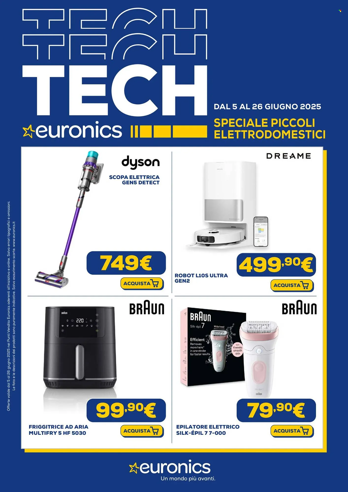 Volantino Euronics da 5 giugno a 26 giugno di 2025 - Pagina del volantino 1