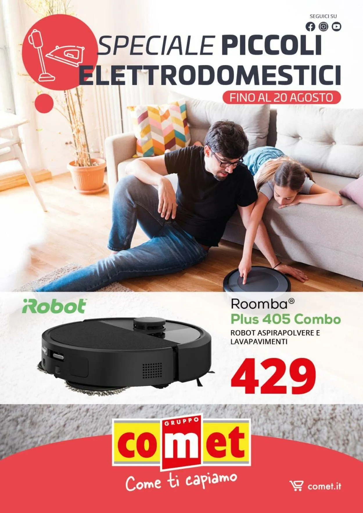 Comet Volantino attuale da 1 agosto a 20 agosto di 2025 - Pagina del volantino 1