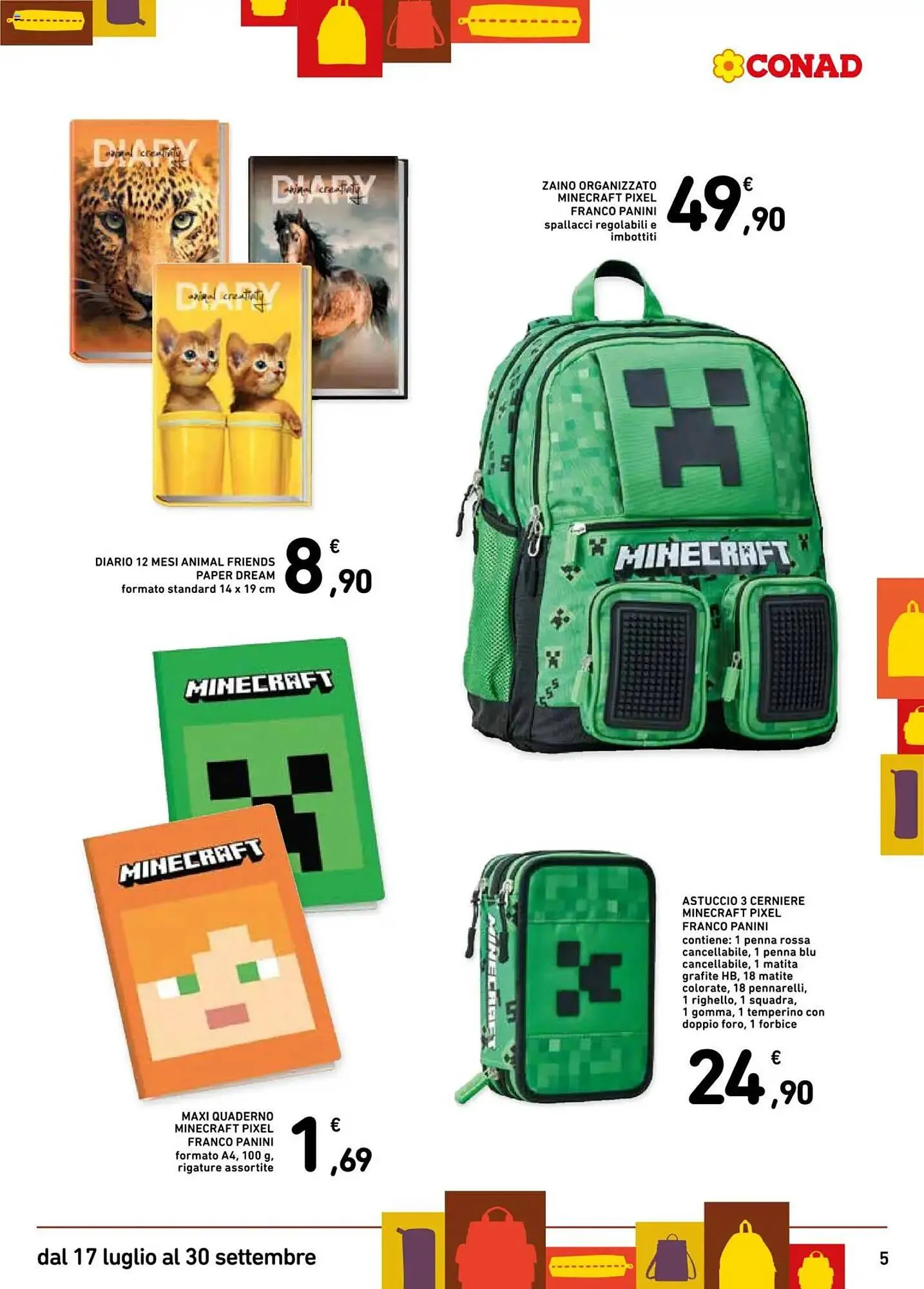 Volantino Conad da 17 luglio a 30 settembre di 2025 - Pagina del volantino 5