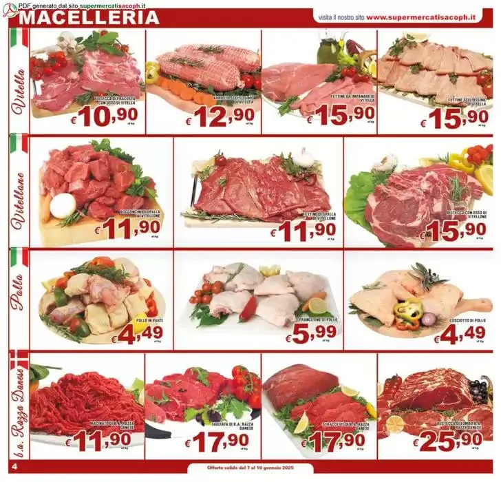 Super offerte da 7 gennaio a 16 gennaio di 2025 - Pagina del volantino 4