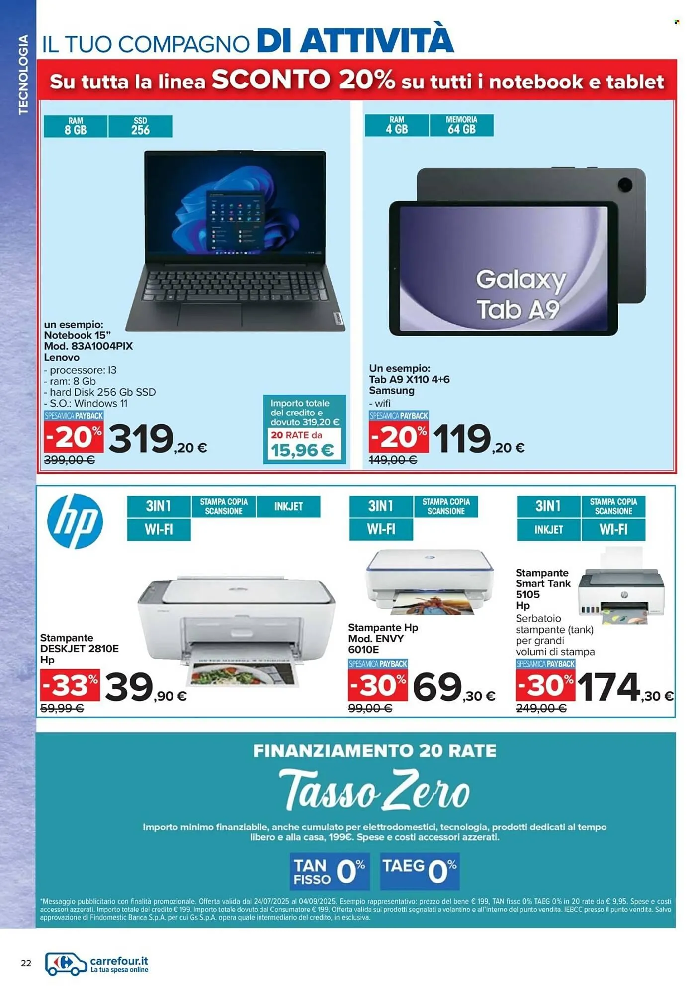 Volantino Carrefour Iper da 24 luglio a 4 settembre di 2025 - Pagina del volantino 22
