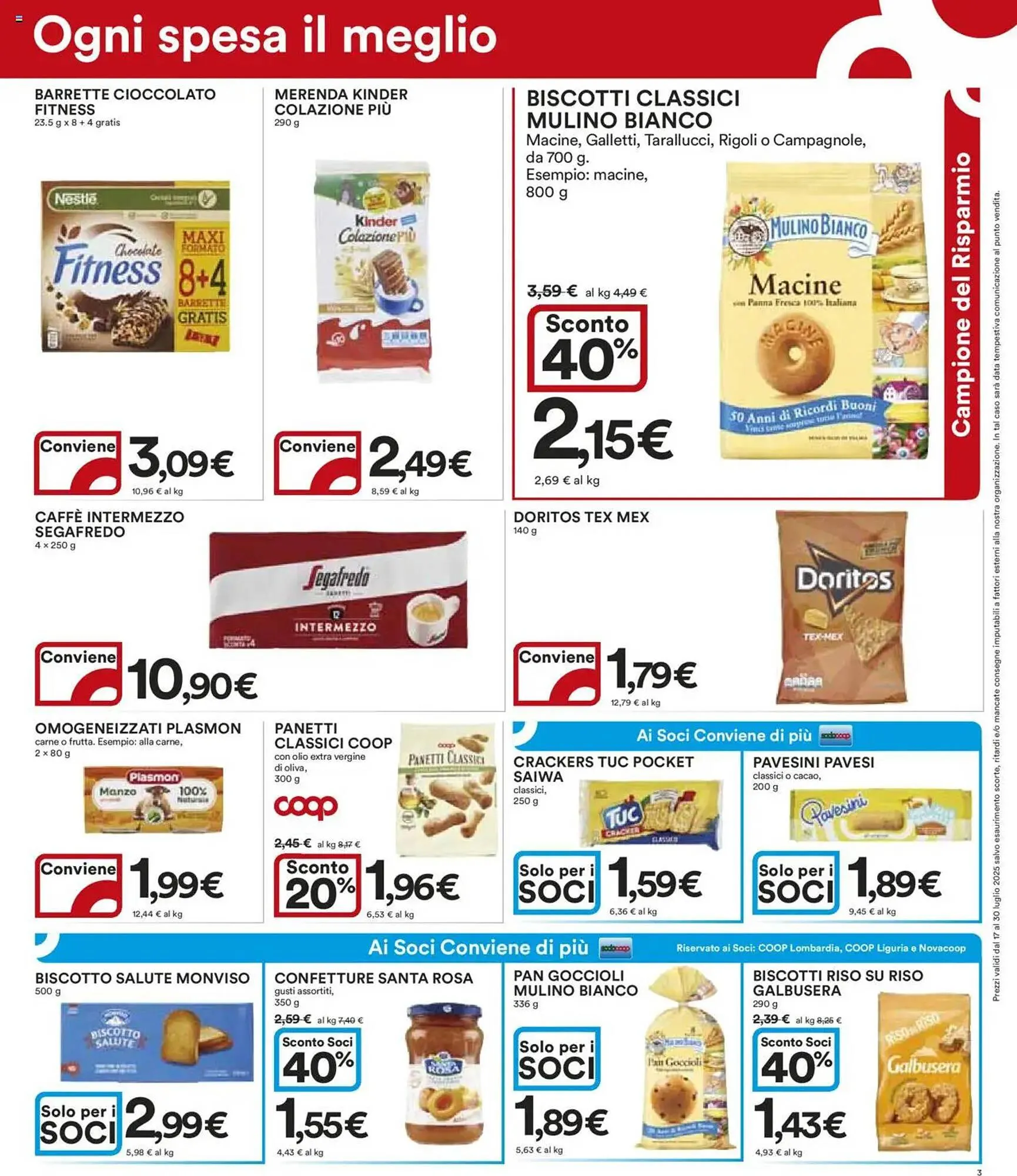 Volantino Ipercoop da 17 luglio a 30 luglio di 2025 - Pagina del volantino 3