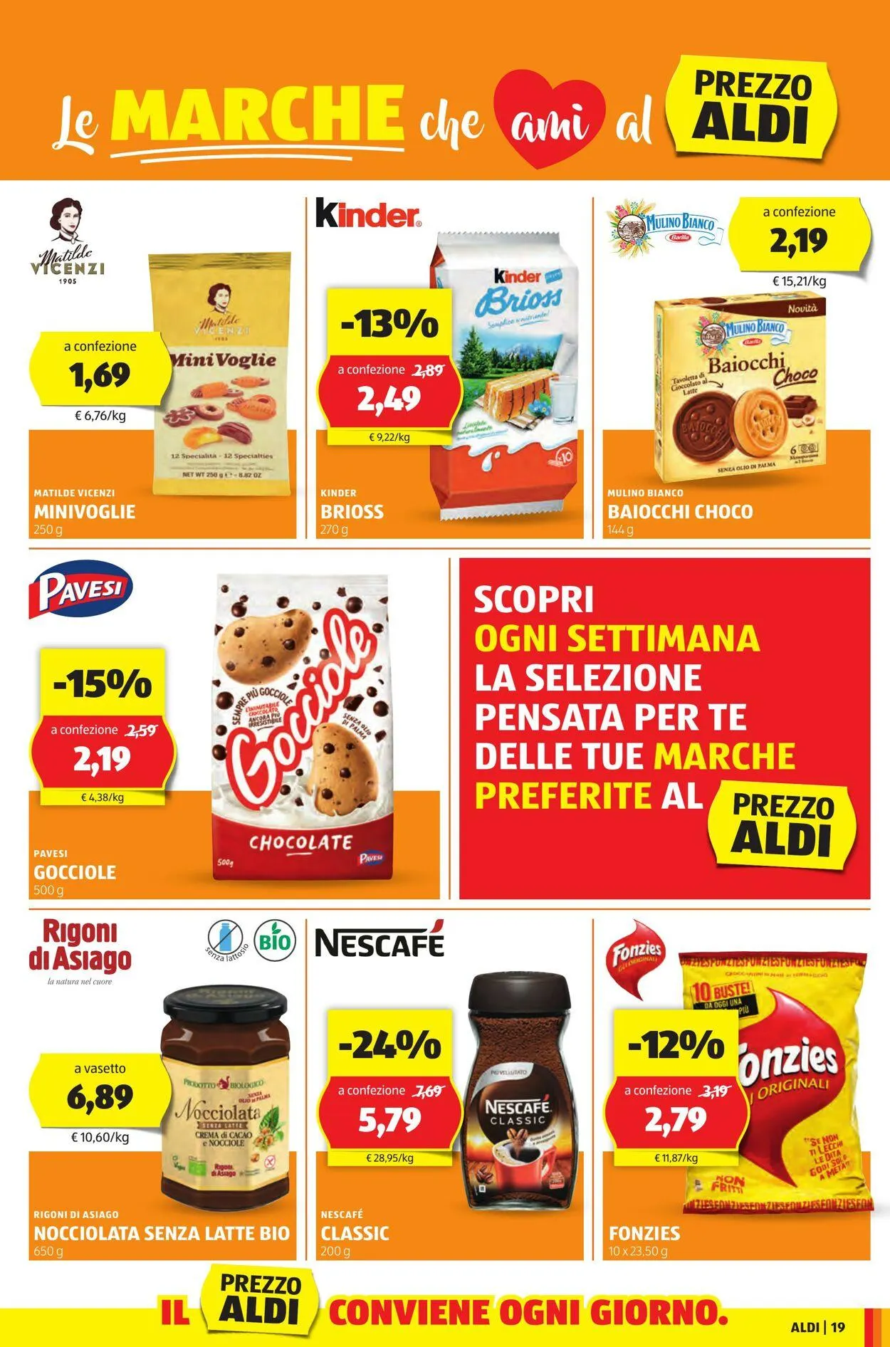Aldi Volantino attuale da 21 aprile a 27 aprile di 2025 - Pagina del volantino 19