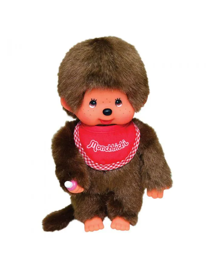 Monchhichi - Peluche Boy Rosso 20 CM