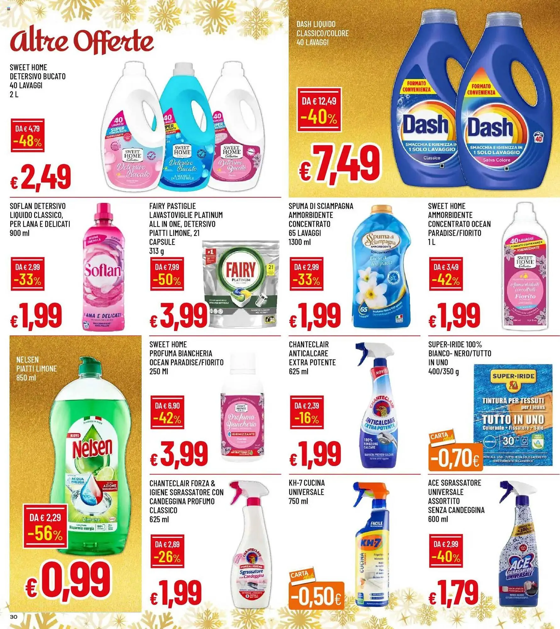 Volantino Galassia da 15 dicembre a 28 dicembre di 2025 - Pagina del volantino 30