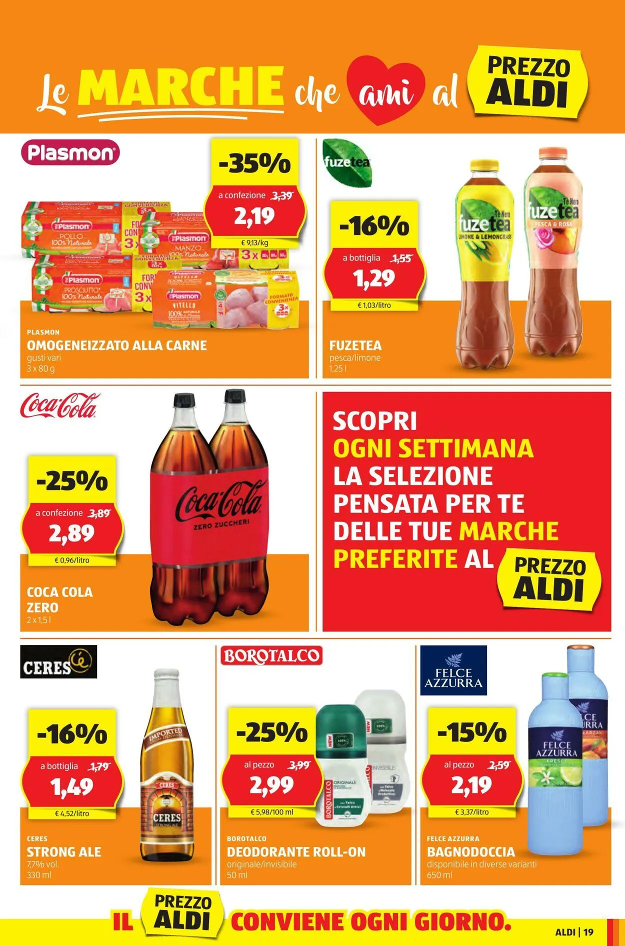 Aldi Volantino attuale da 9 giugno a 15 giugno di 2025 - Pagina del volantino 19