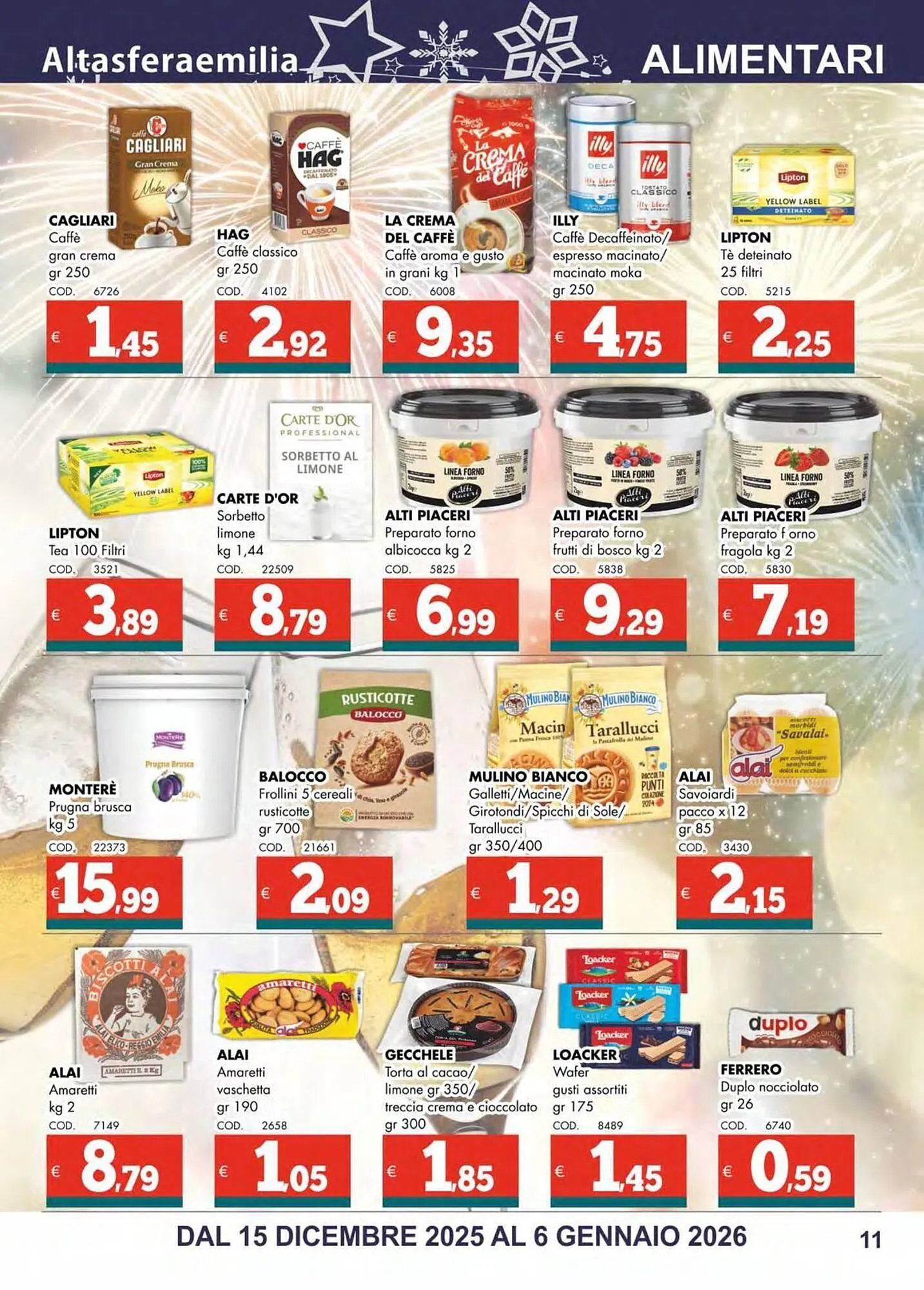 Volantino Altasfera da 15 dicembre a 6 gennaio di 2026 - Pagina del volantino 11