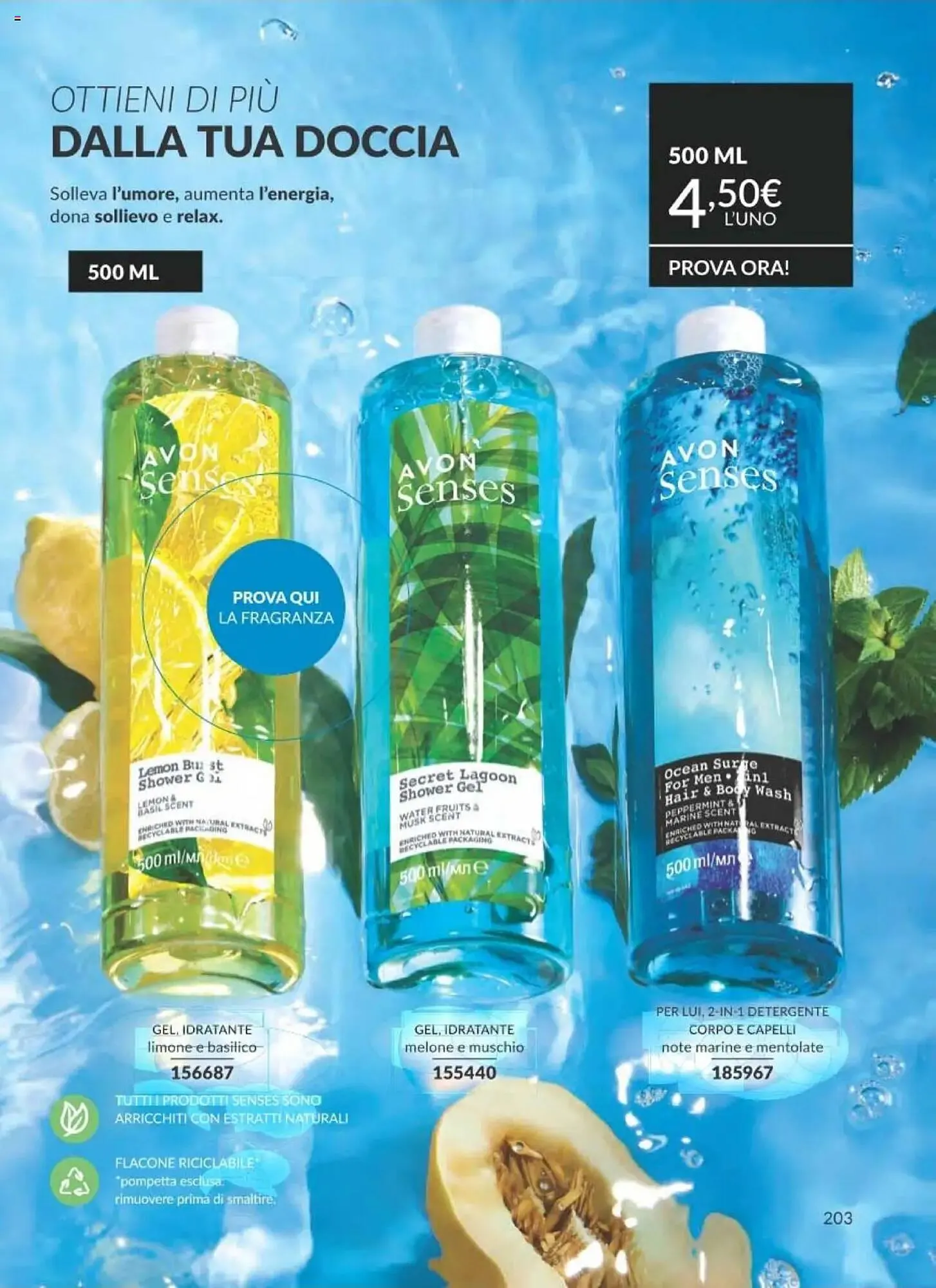 Volantino Avon da 1 aprile a 30 aprile di 2025 - Pagina del volantino 203