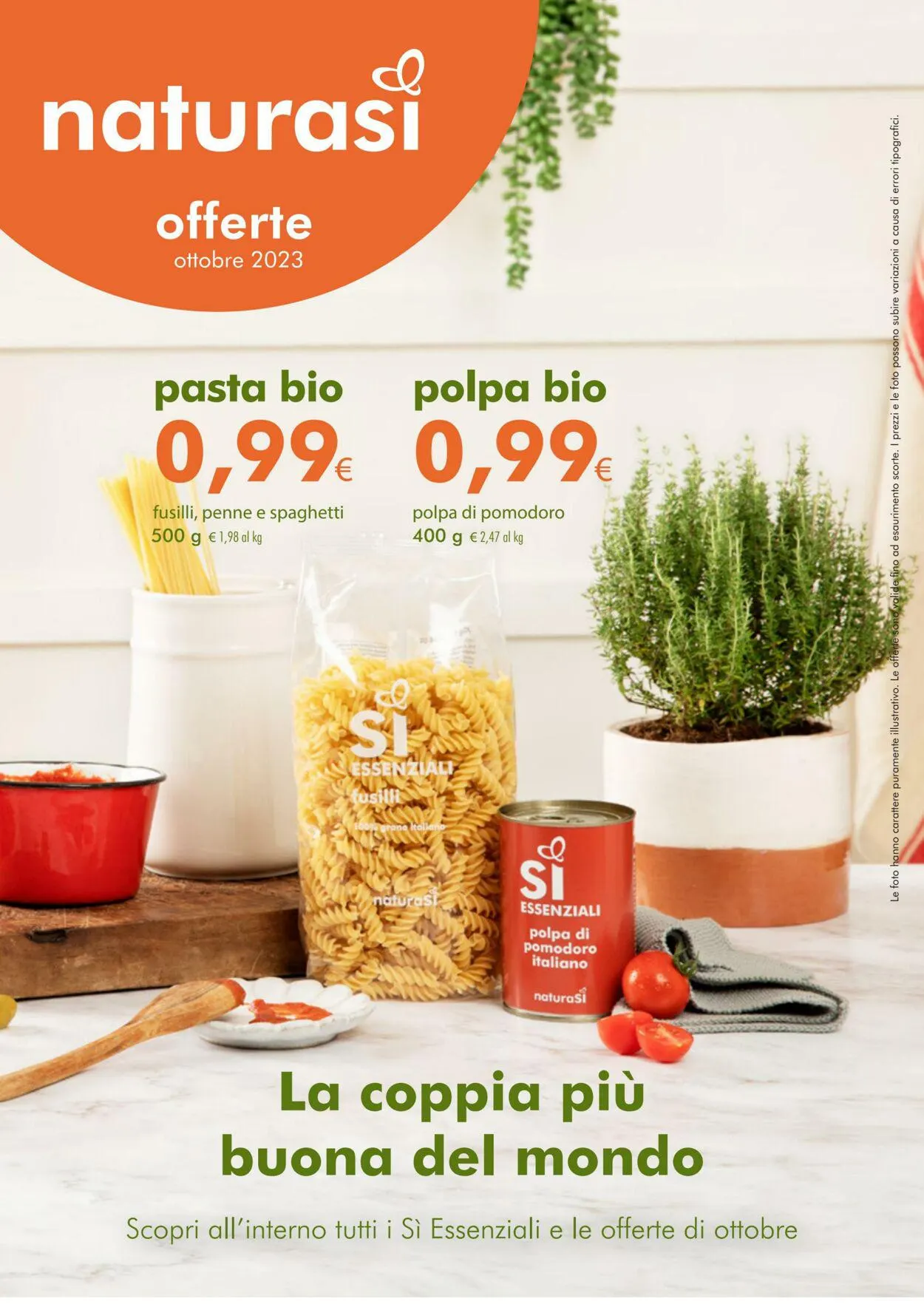 NaturaSì da 1 ottobre a 31 ottobre di 2023 - Pagina del volantino 1