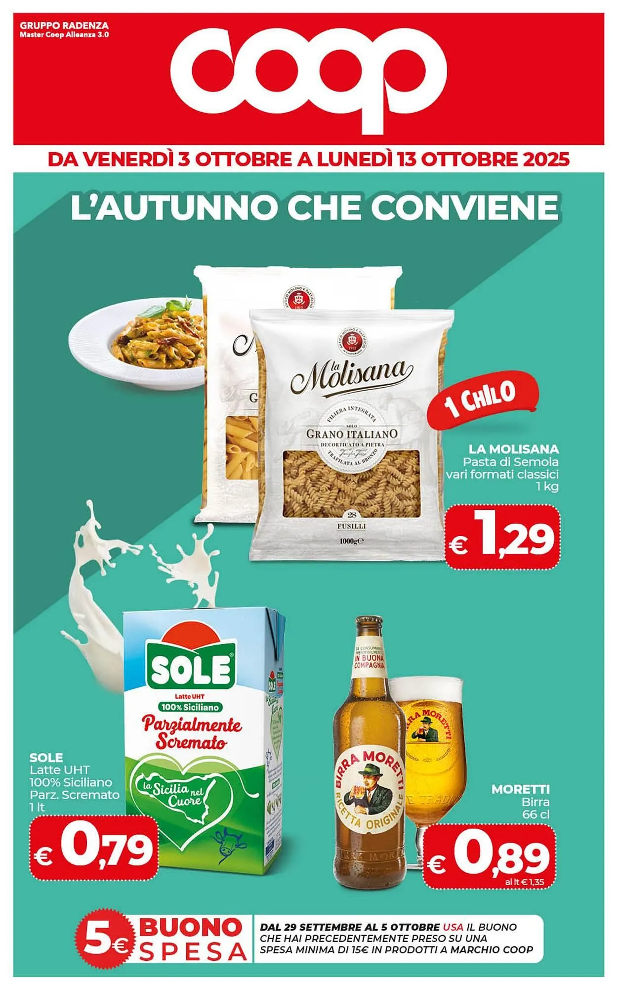 Volantino Coop Radenza da 3 ottobre a 13 ottobre di 2025 - Pagina del volantino 2