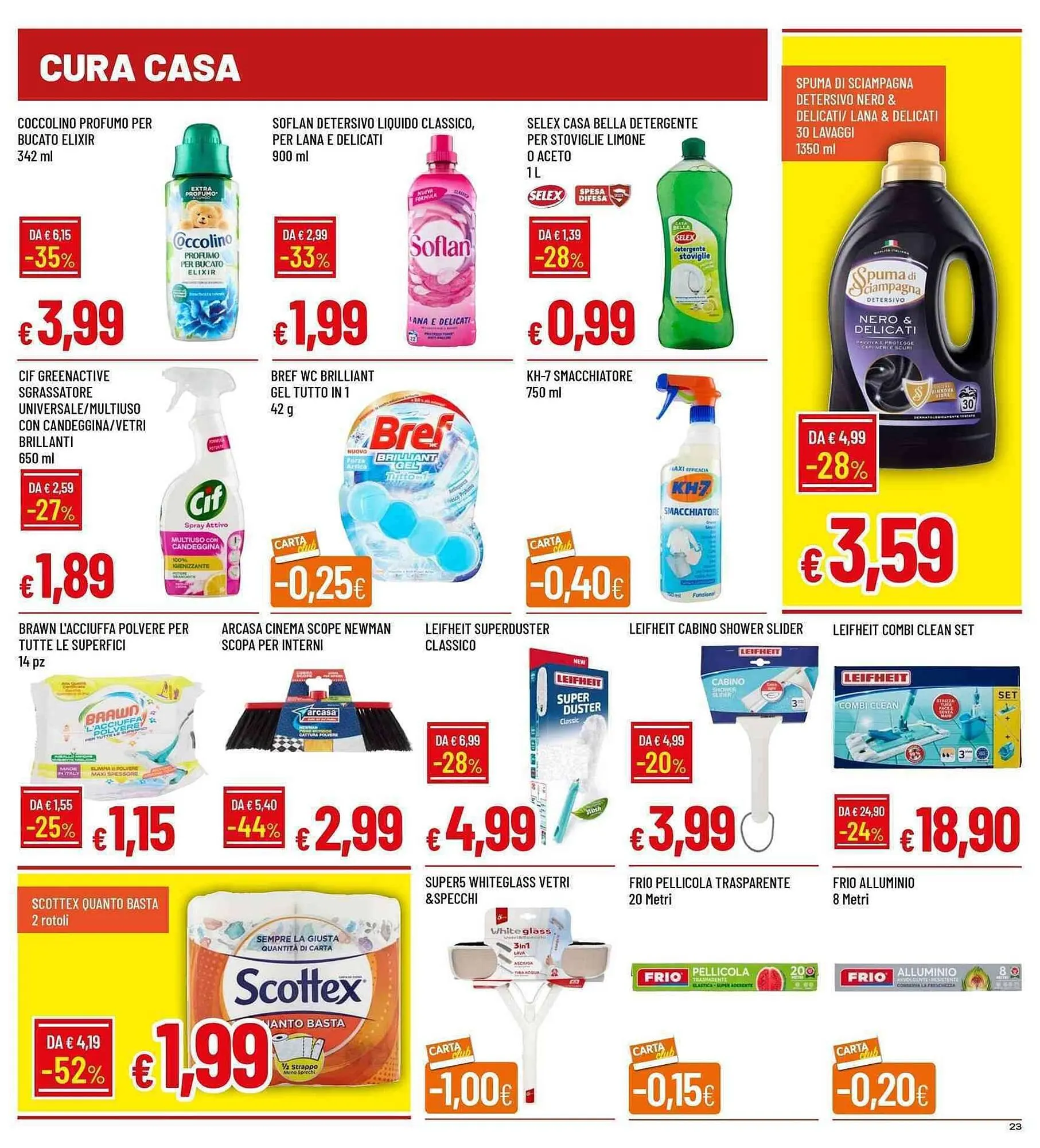 Volantino Galassia da 12 marzo a 25 marzo di 2026 - Pagina del volantino 23