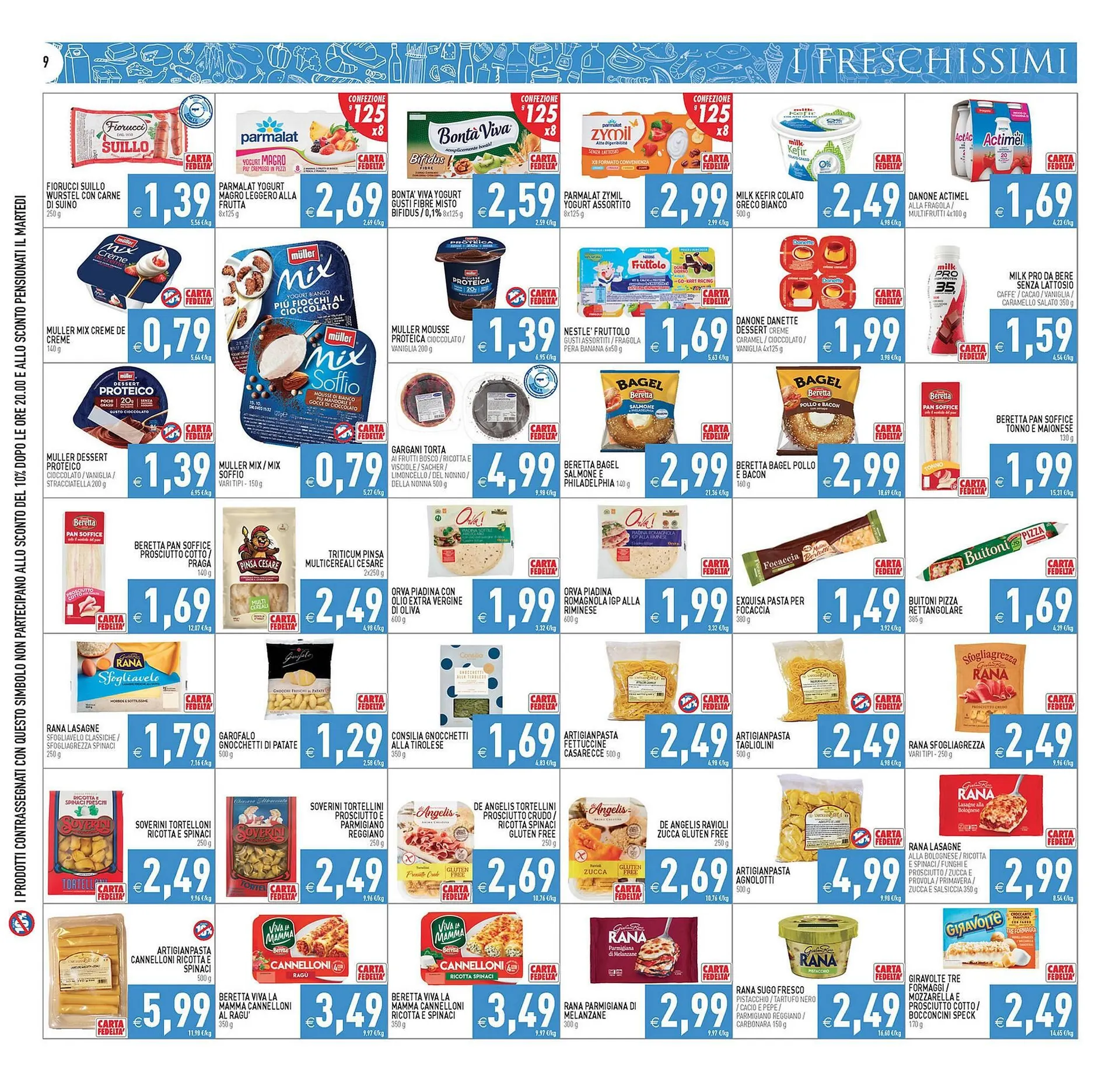 Volantino Supermercati Agorà da 25 luglio a 4 agosto di 2025 - Pagina del volantino 9