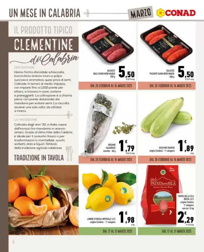 Un Mese in Calabria da 26 febbraio a 31 marzo di 2025 - Pagina del volantino 6