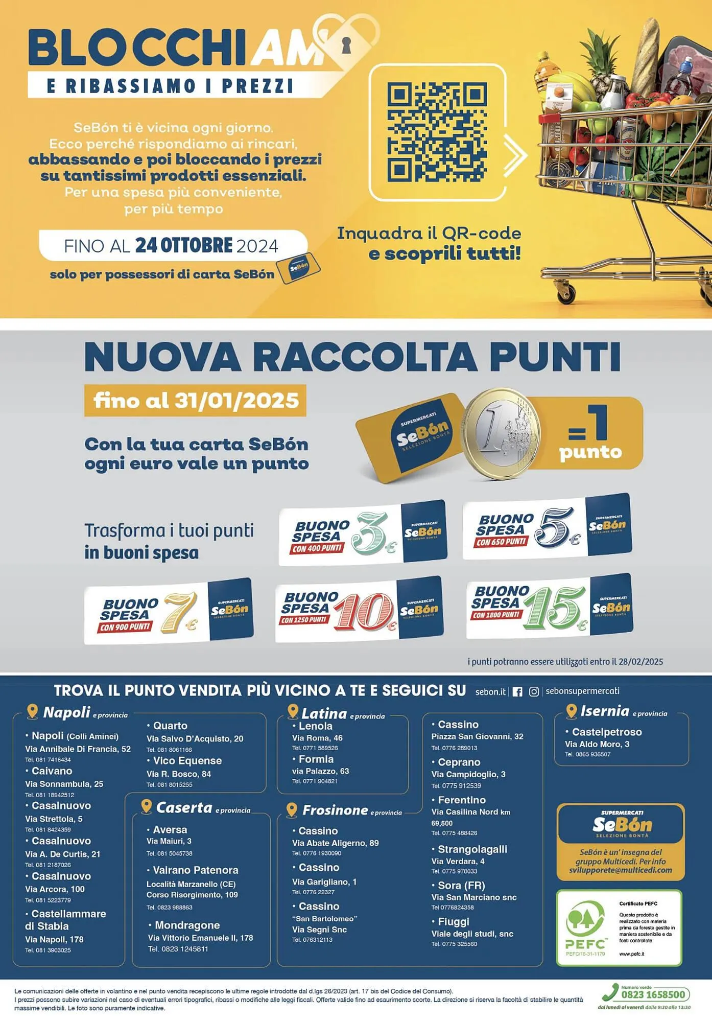 Volantino SeBón Supermercati da 20 settembre a 30 settembre di 2024 - Pagina del volantino 12