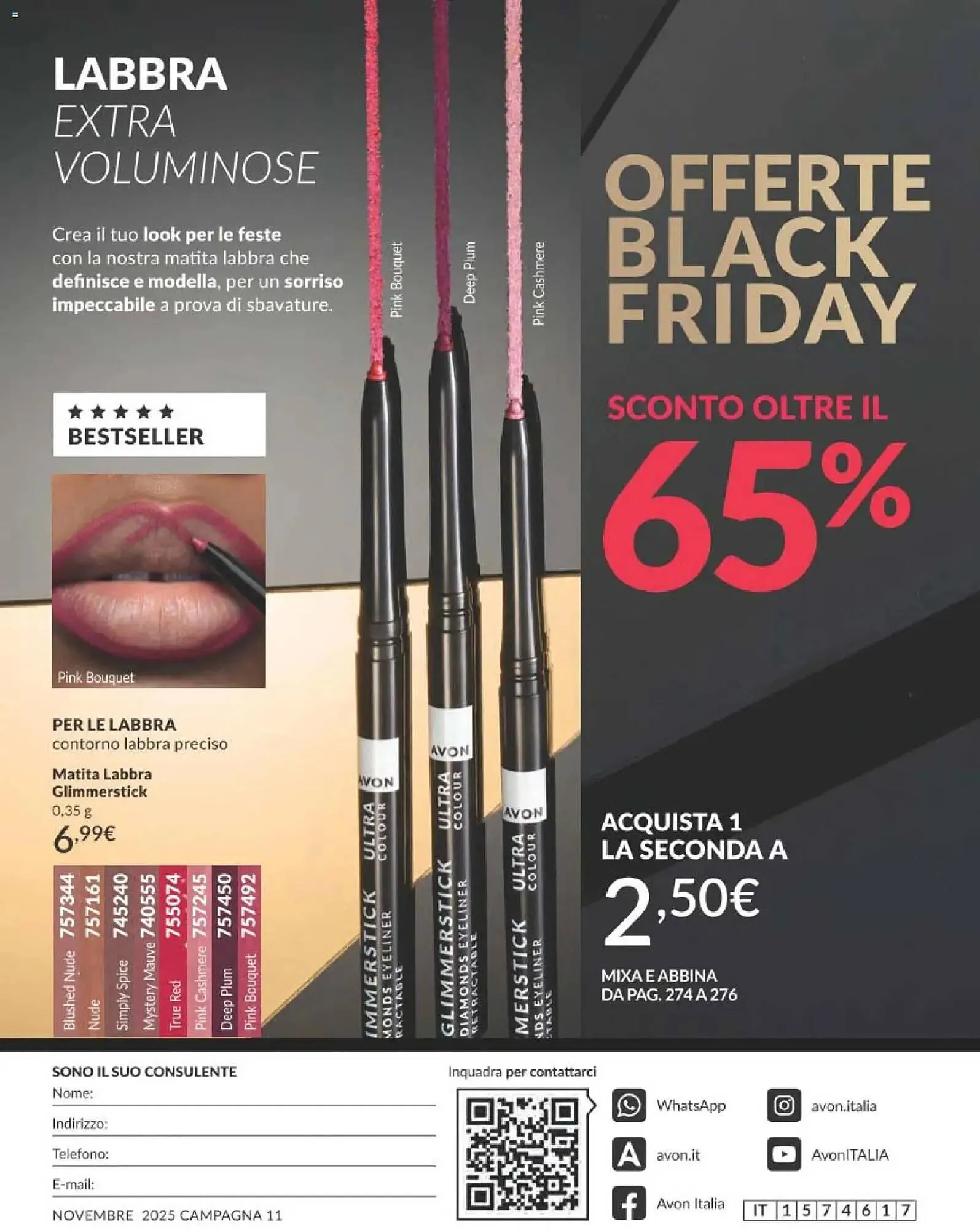 Catalogo Avon da 1 novembre a 30 novembre di 2025 - Pagina del volantino 139