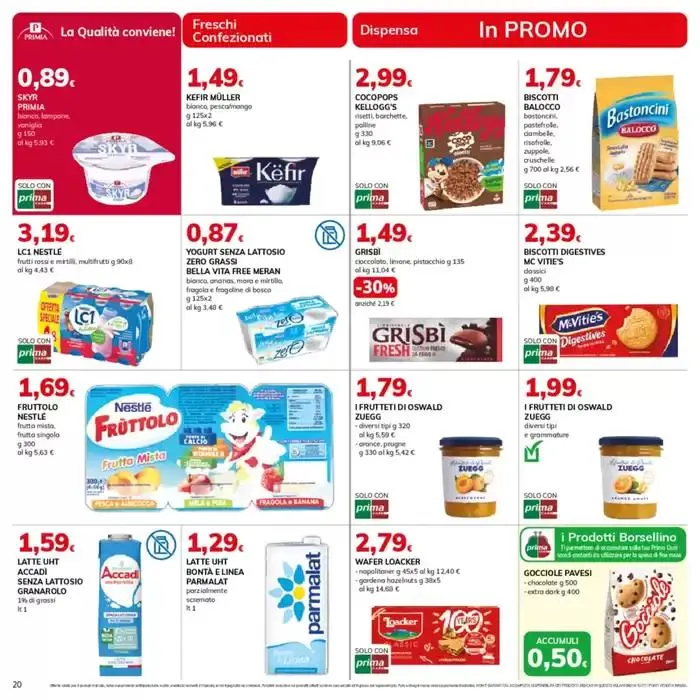 Più Bassi da 25 marzo a 7 aprile di 2025 - Pagina del volantino 20