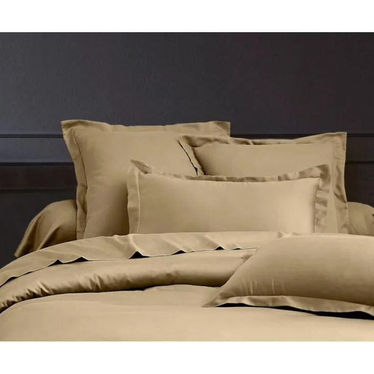 Set letto singolo 140x200 cm+ 1 federa 63x63 cm in raso di cotone