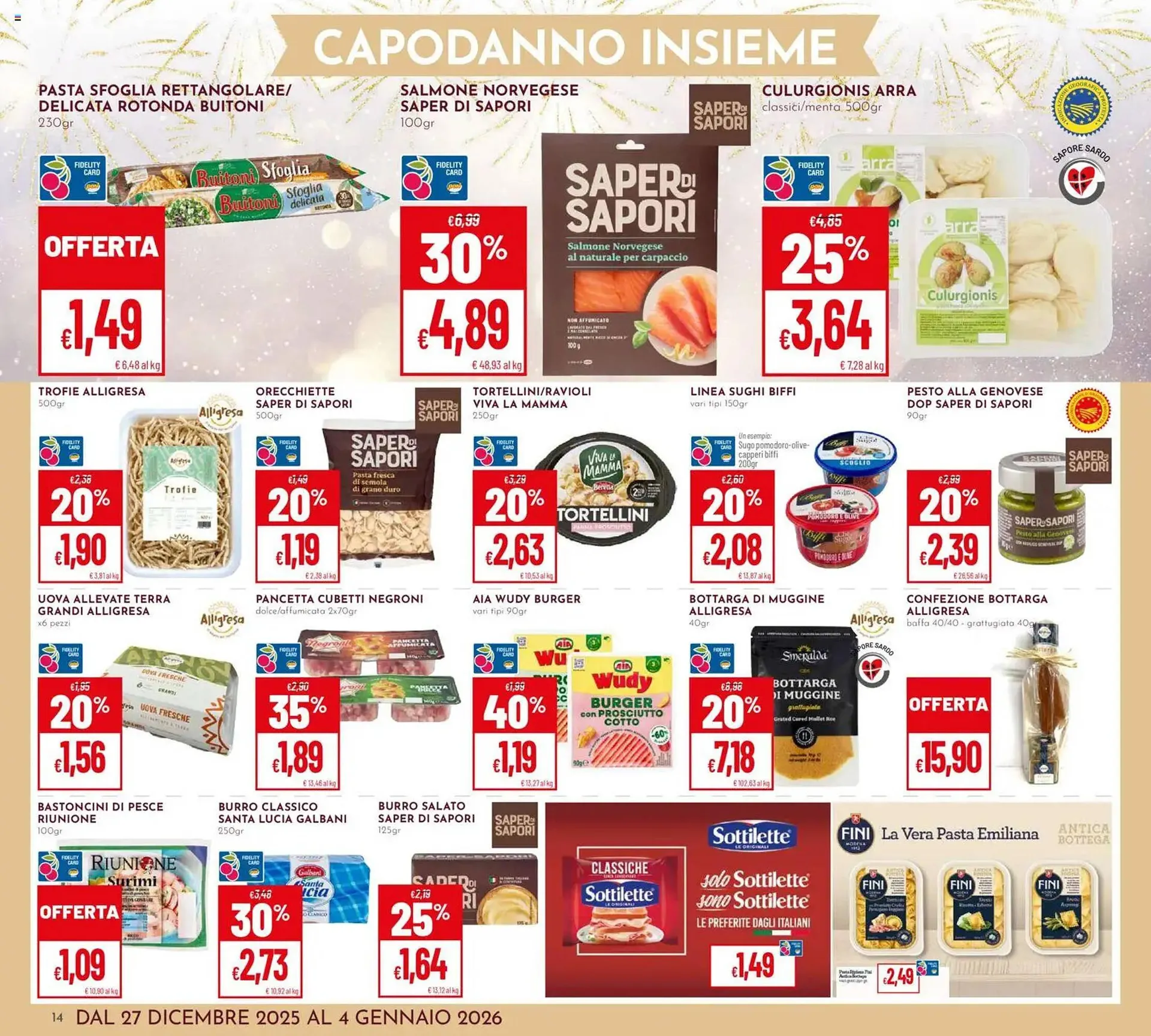 Volantino Pan da 27 dicembre a 4 gennaio di 2026 - Pagina del volantino 14