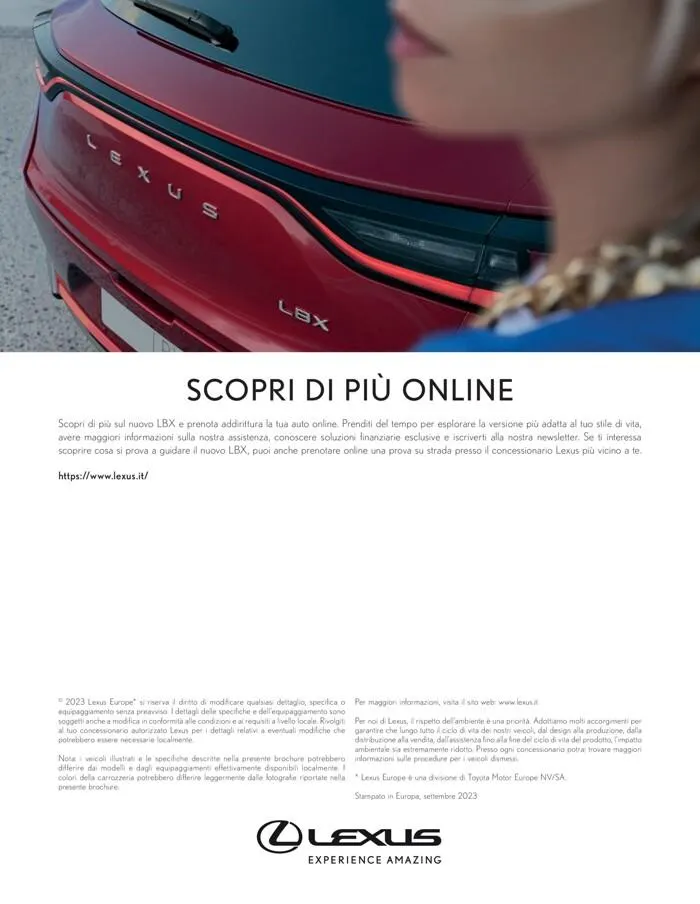 LBX da 11 settembre a 31 gennaio di 2028 - Pagina del volantino 20