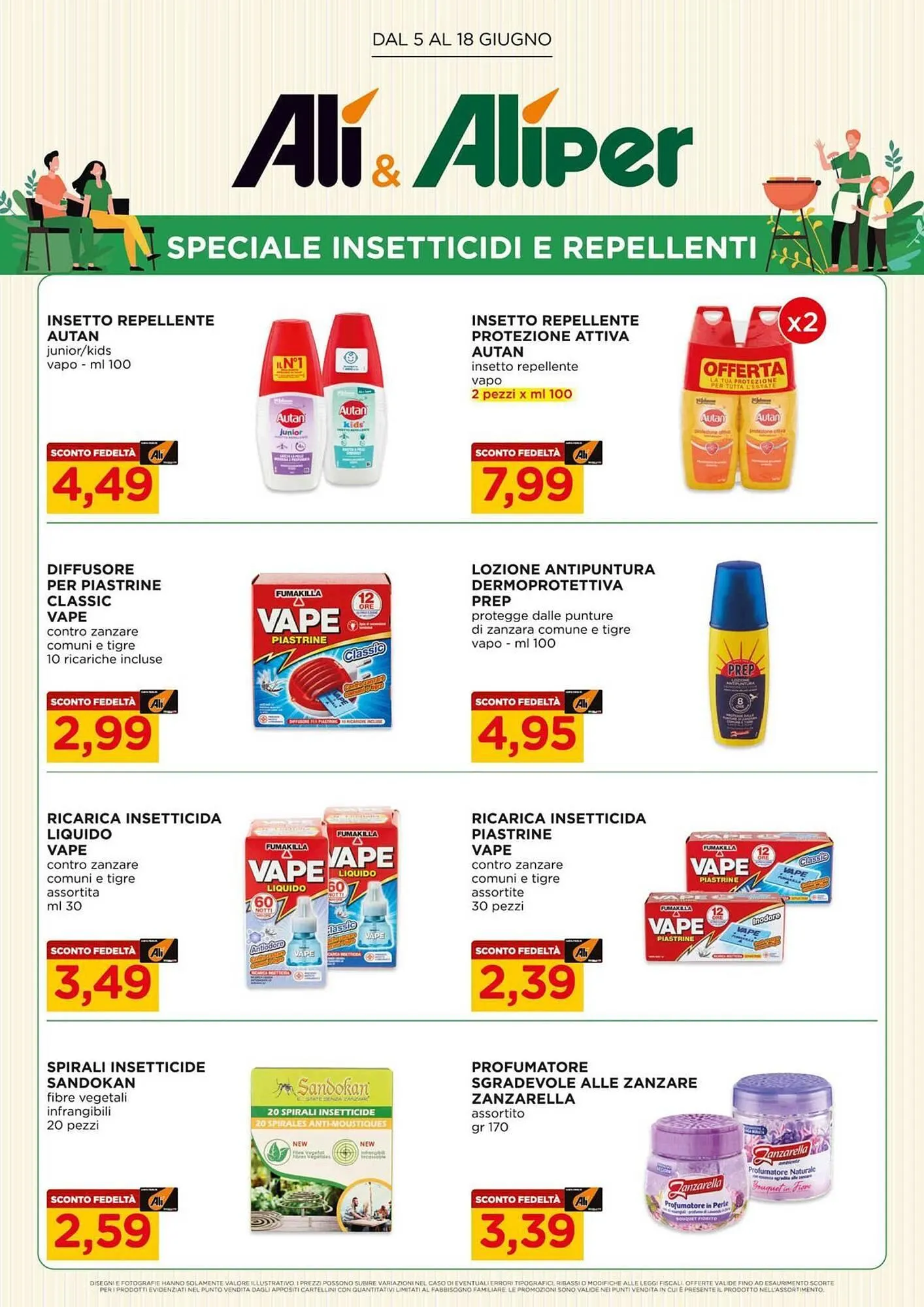 Volantino Alì Supermercati da 5 giugno a 18 giugno di 2025 - Pagina del volantino 1