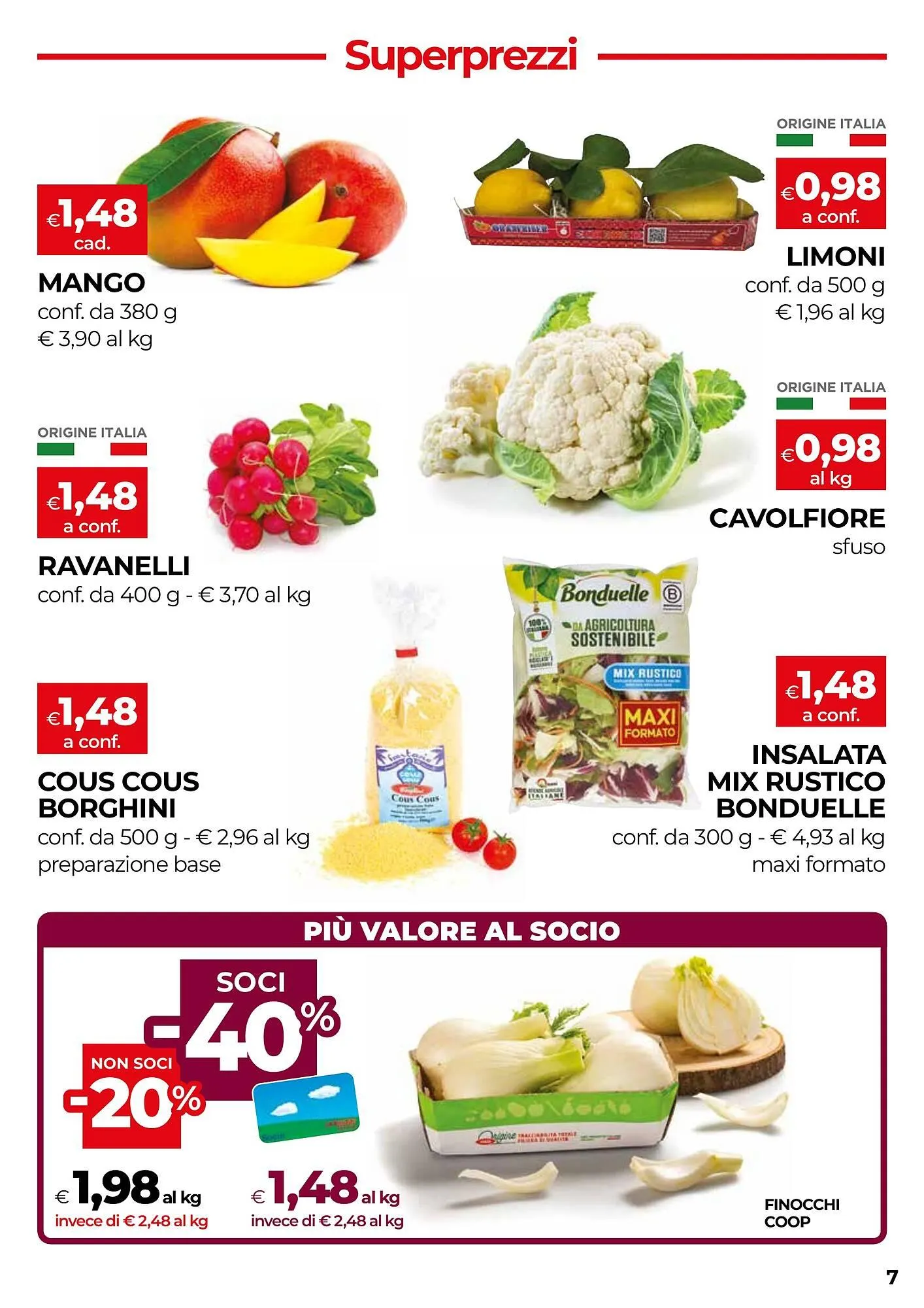 Volantino Unicoop da 20 marzo a 2 aprile di 2025 - Pagina del volantino 7