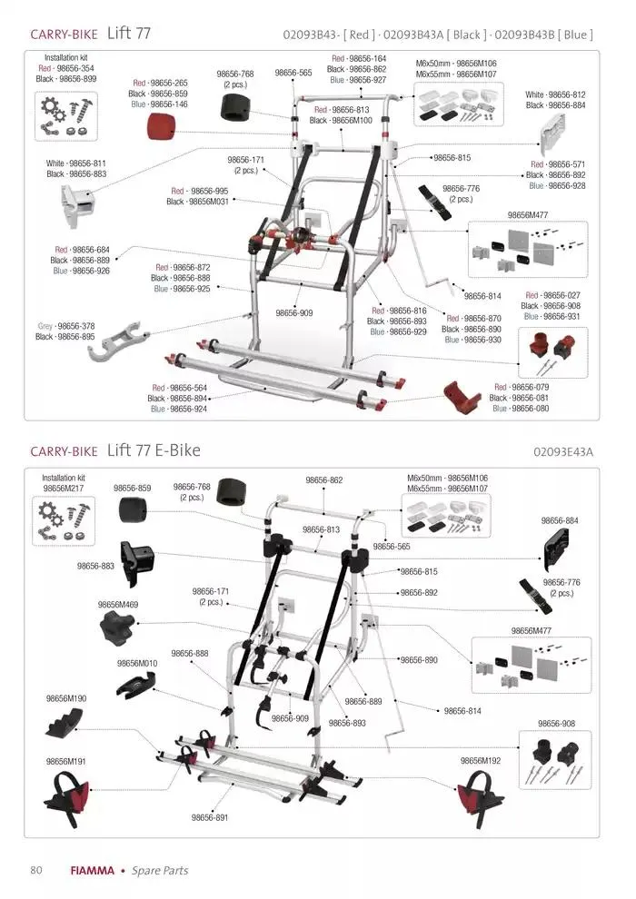 Spare parts catalogo 2025 da 14 gennaio a 31 dicembre di 2025 - Pagina del volantino 80