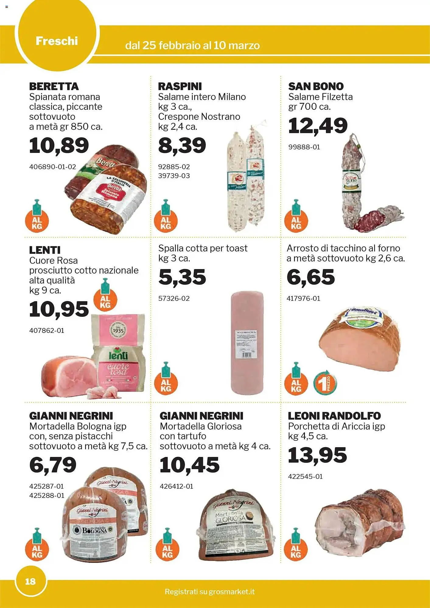 Volantino GrosMarket da 25 febbraio a 10 marzo di 2026 - Pagina del volantino 17
