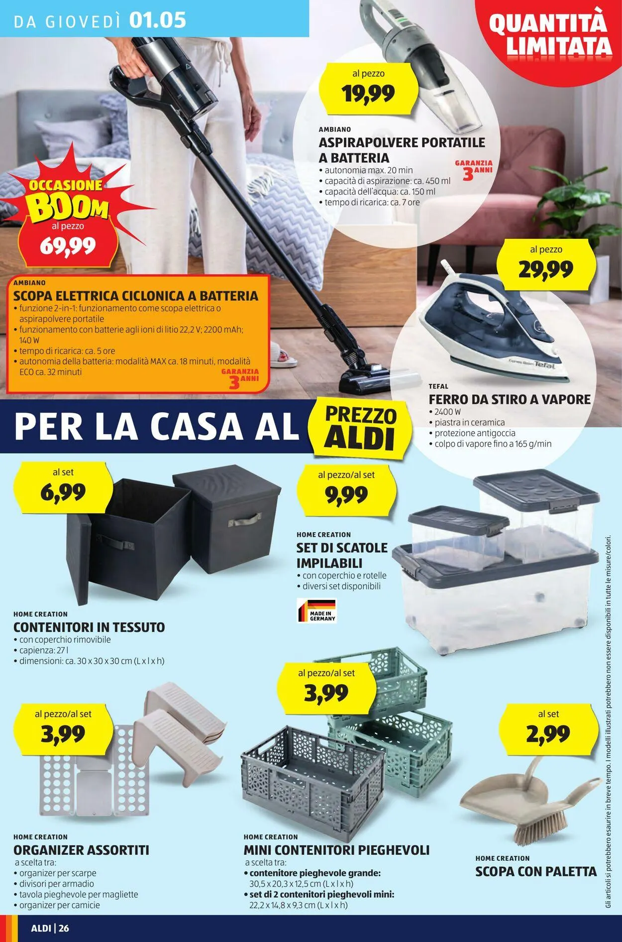 Aldi Volantino attuale da 28 aprile a 4 maggio di 2025 - Pagina del volantino 26