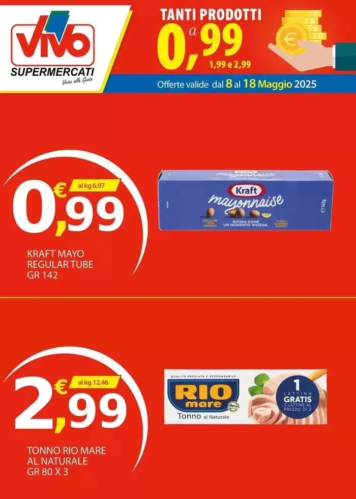 Risparmia ora con le nostre offerte da 8 maggio a 18 maggio di 2025 - Pagina del volantino 1