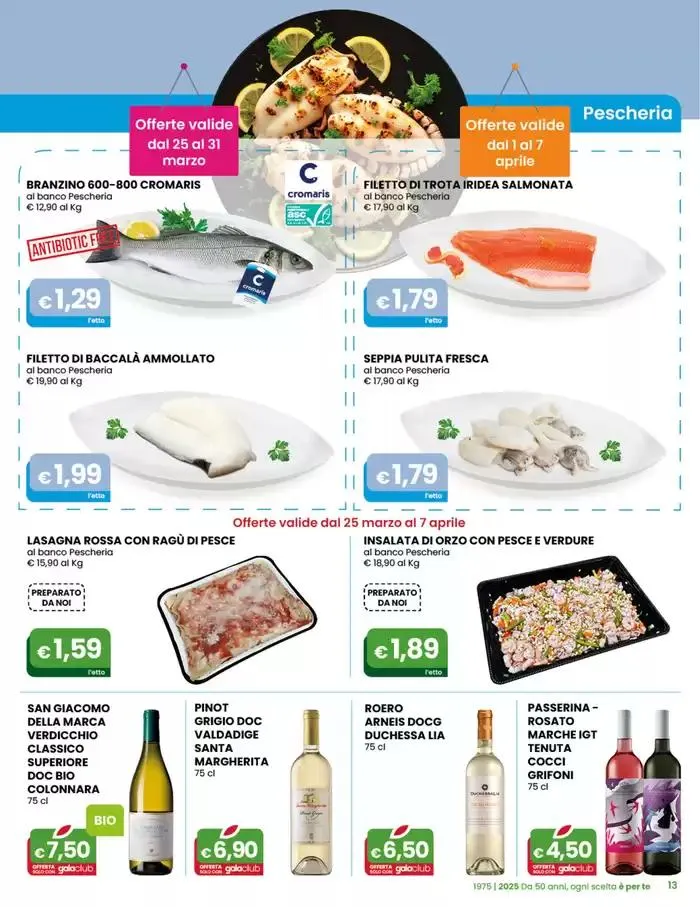 Gran risparmio da 26 marzo a 8 aprile di 2025 - Pagina del volantino 13