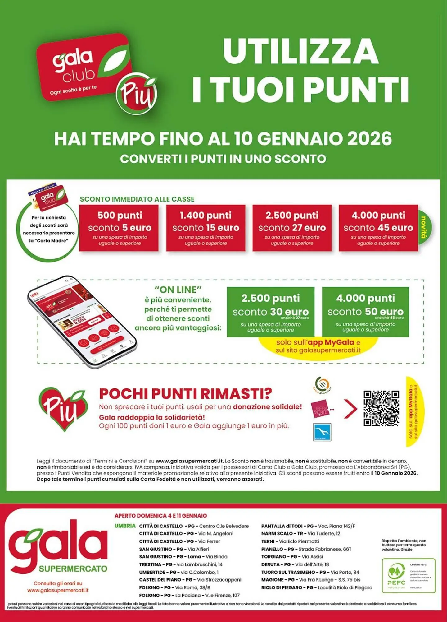 Volantino Gala Supermercati da 2 gennaio a 13 gennaio di 2026 - Pagina del volantino 24