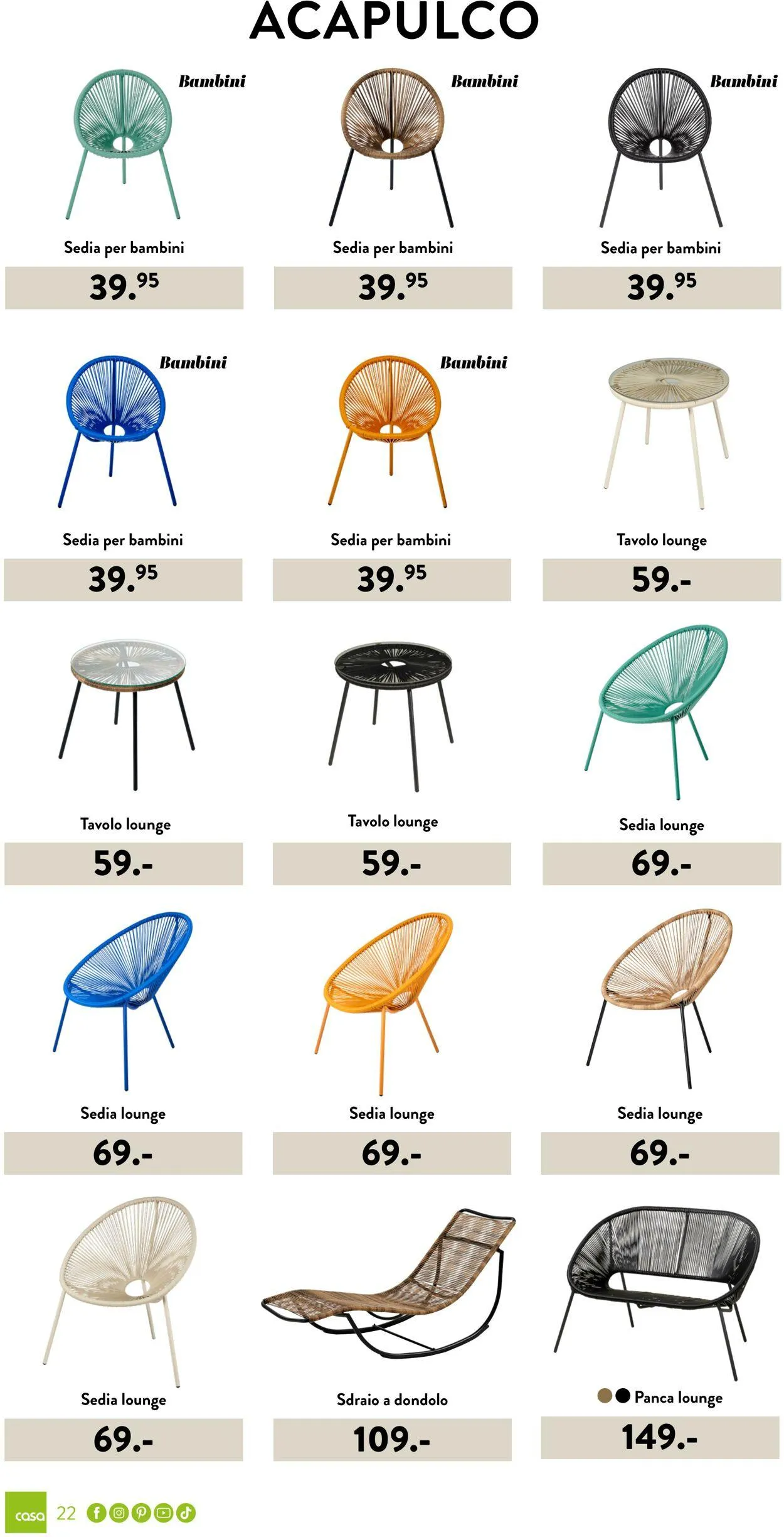 Casa Volantino attuale da 3 marzo a 17 marzo di 2025 - Pagina del volantino 22