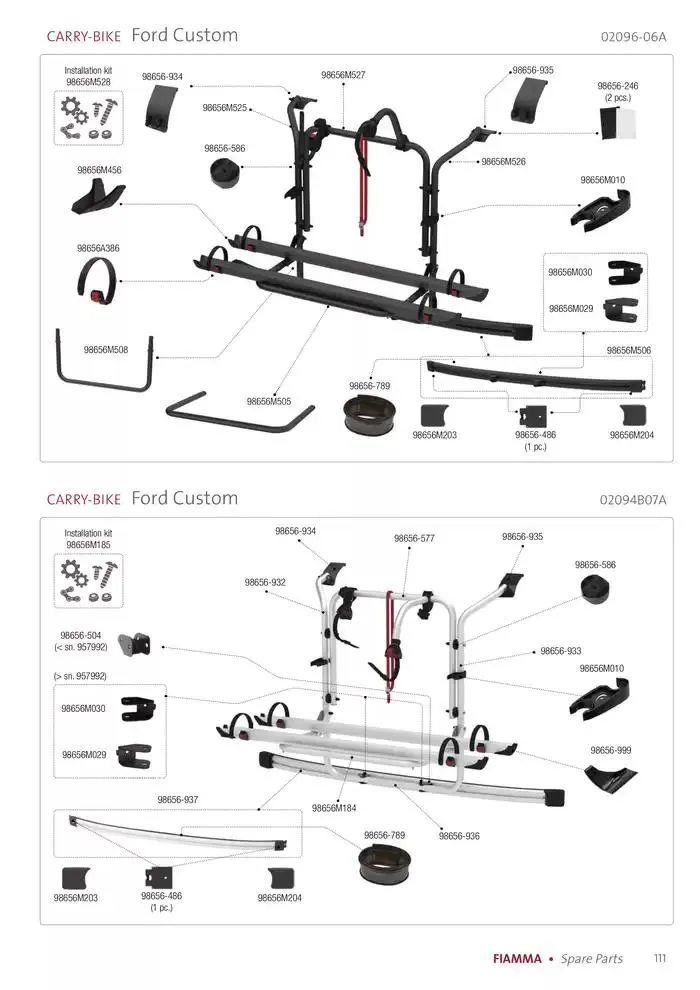 Spare parts catalogo 2025 da 14 gennaio a 31 dicembre di 2025 - Pagina del volantino 111