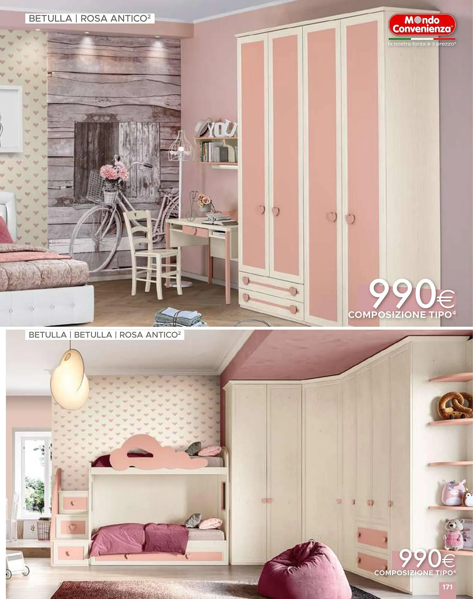 Volantino Mondo Convenienza da 1 aprile a 1 settembre di 2024 - Pagina del volantino 171